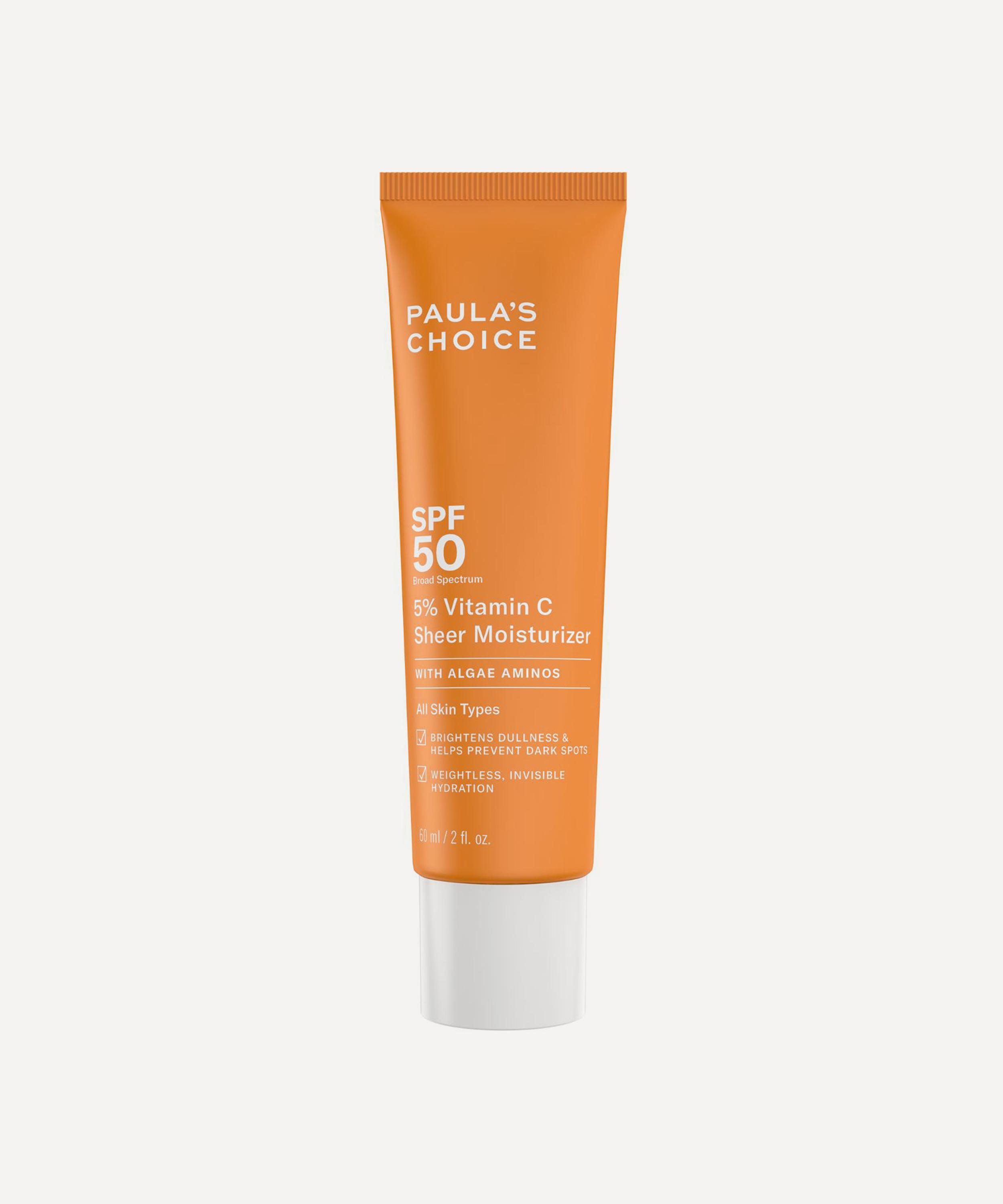 Paula's Choice - Vitamin C Sheer Moisturiser SPF 50  60ml image number 0