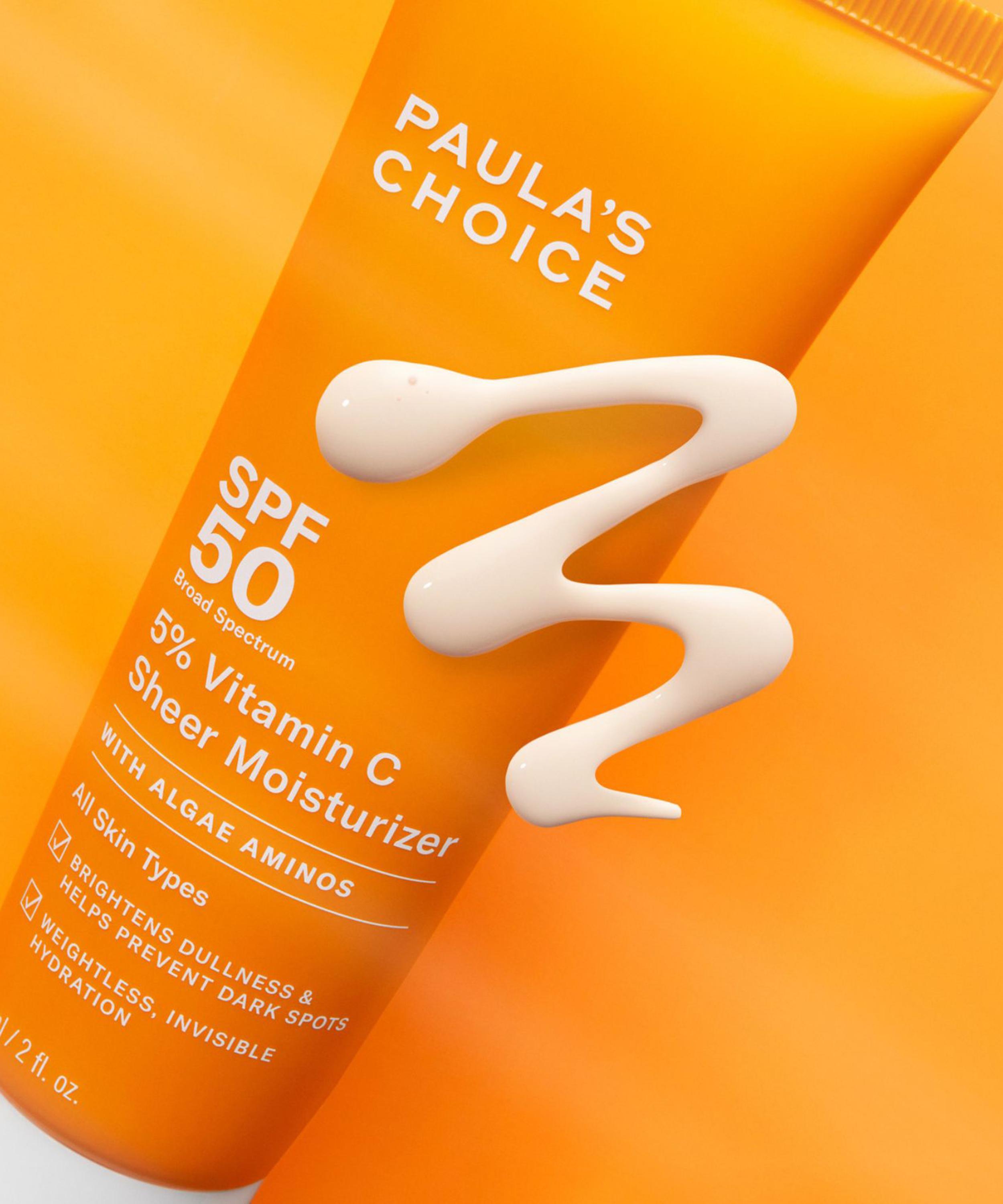 Paula's Choice - Vitamin C Sheer Moisturiser SPF 50  60ml image number 1