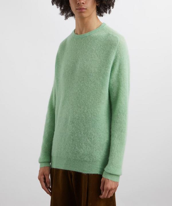 Auralee Baby Suri Alpaca-Blend Sheer Knit Jumper | Liberty Auralee Baby Suri Alpaca-Blend Sheer Knit Jumper | Liberty