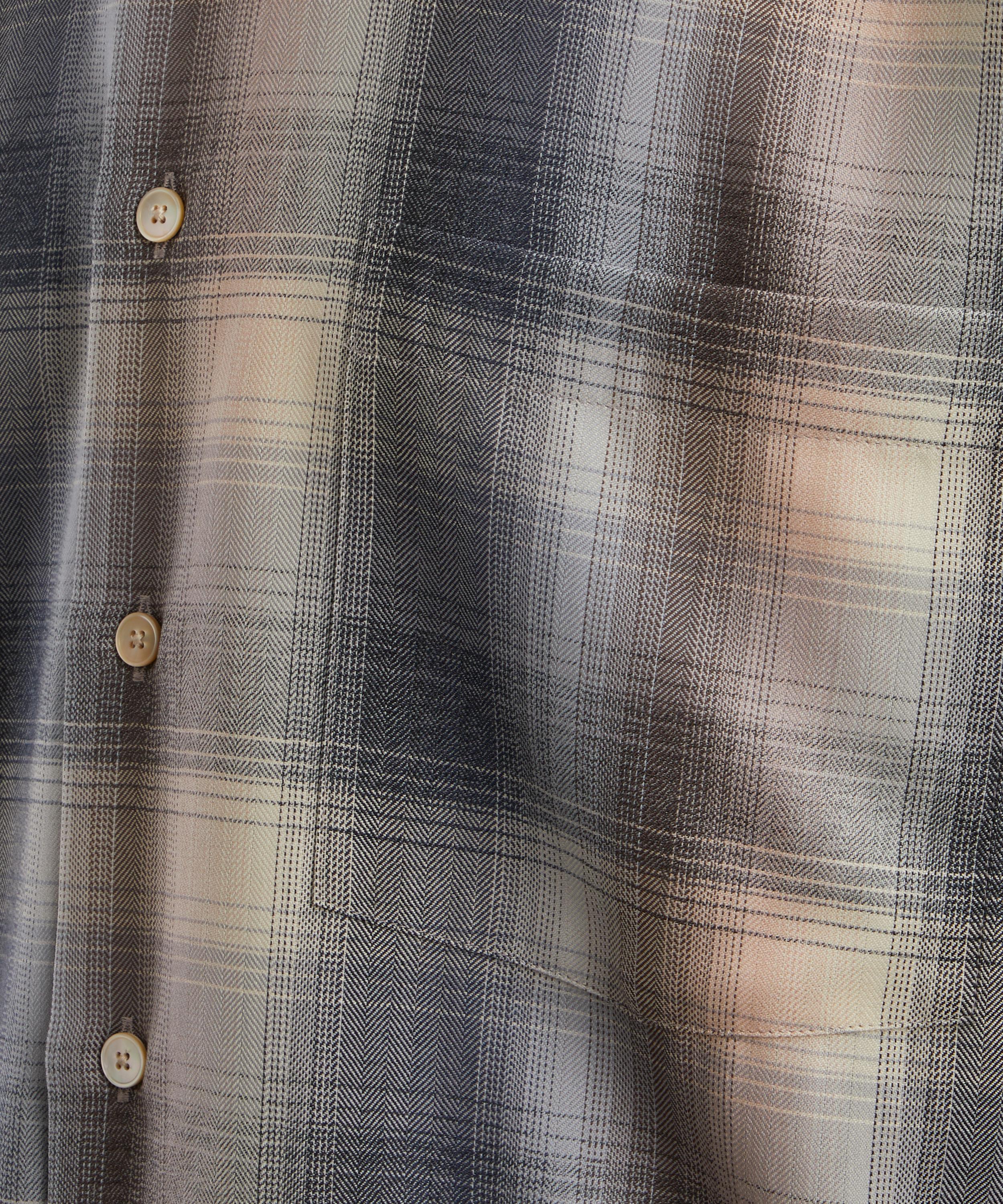 Auralee - Super Light Wool Check Shirt image number 4