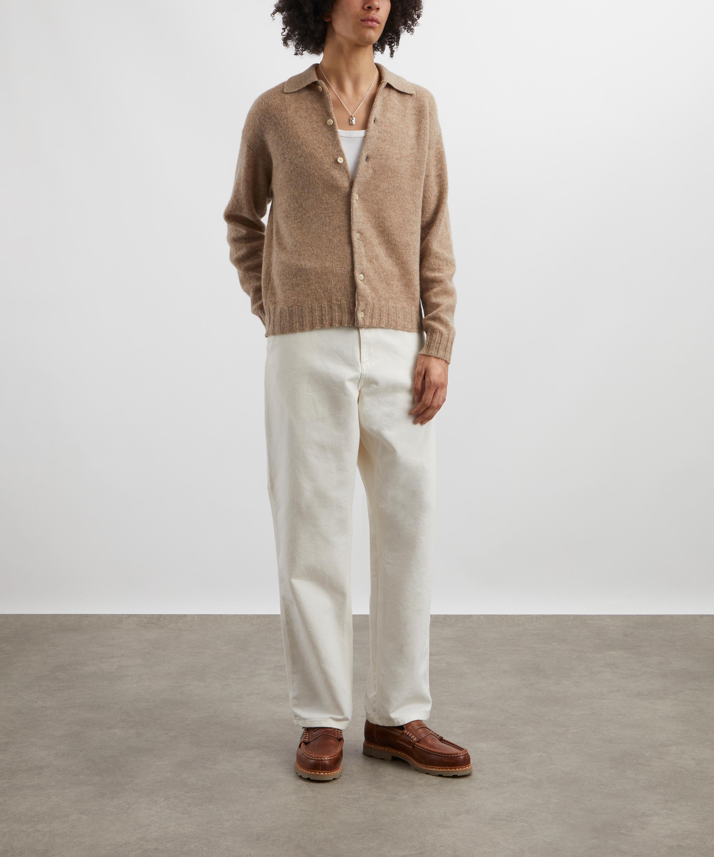 Auralee Shetland Wool Cashmere Knit Cardigan | Liberty