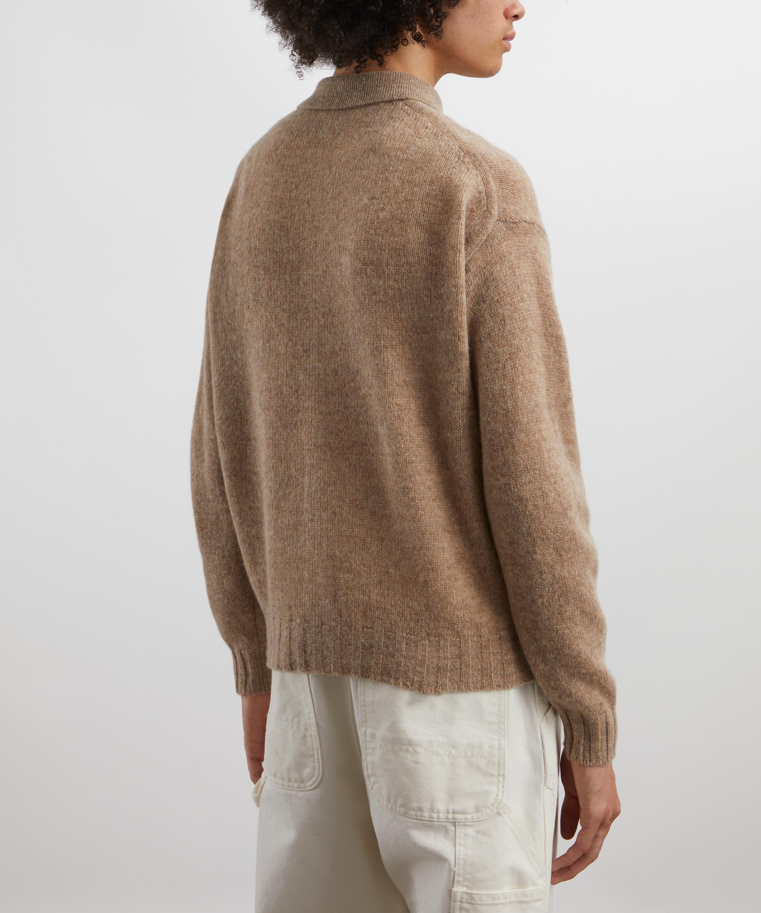 Auralee Shetland Wool Cashmere Knit Cardigan | Liberty