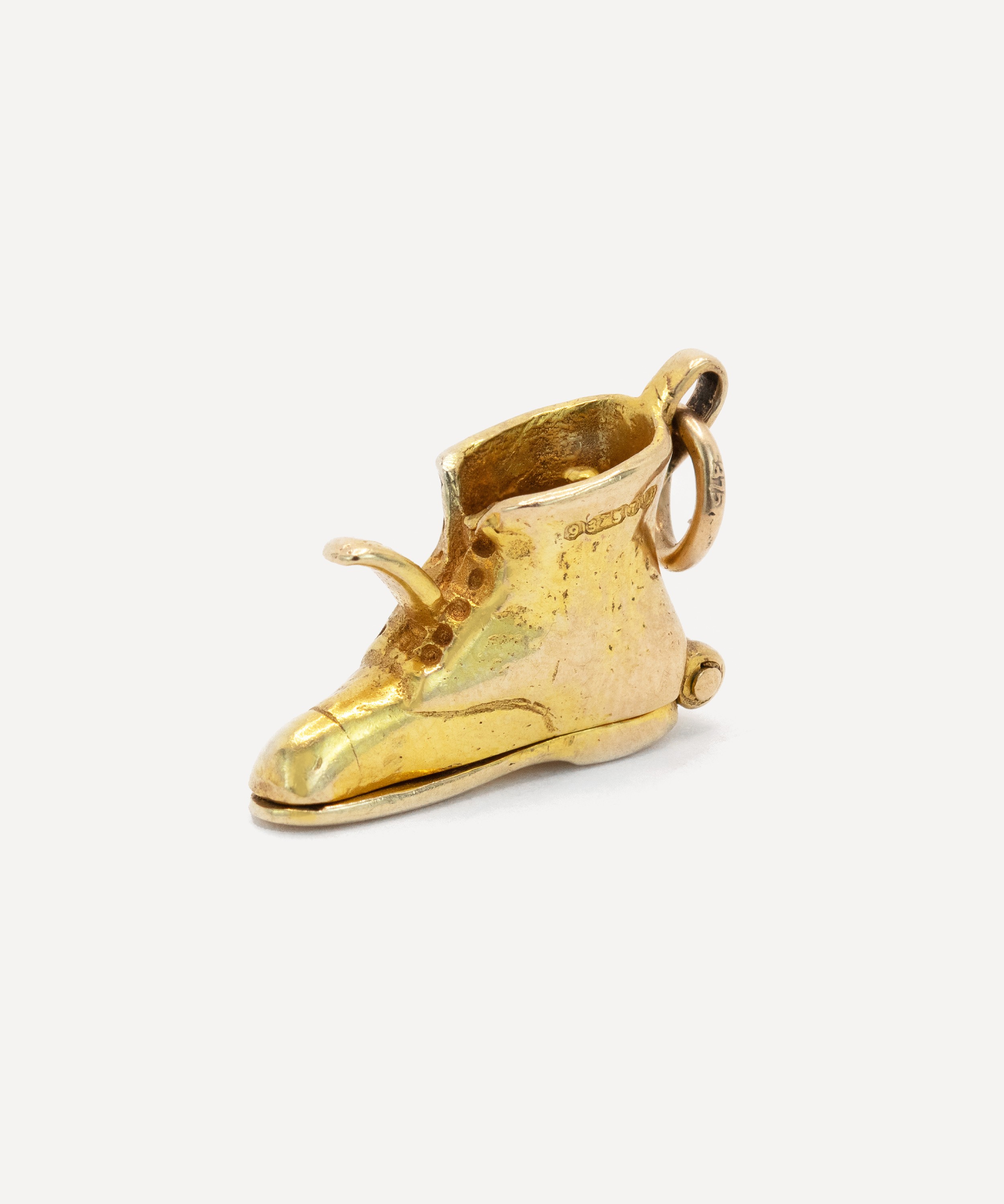 Kojis - 9ct Gold Vintage Boot Charm image number 0