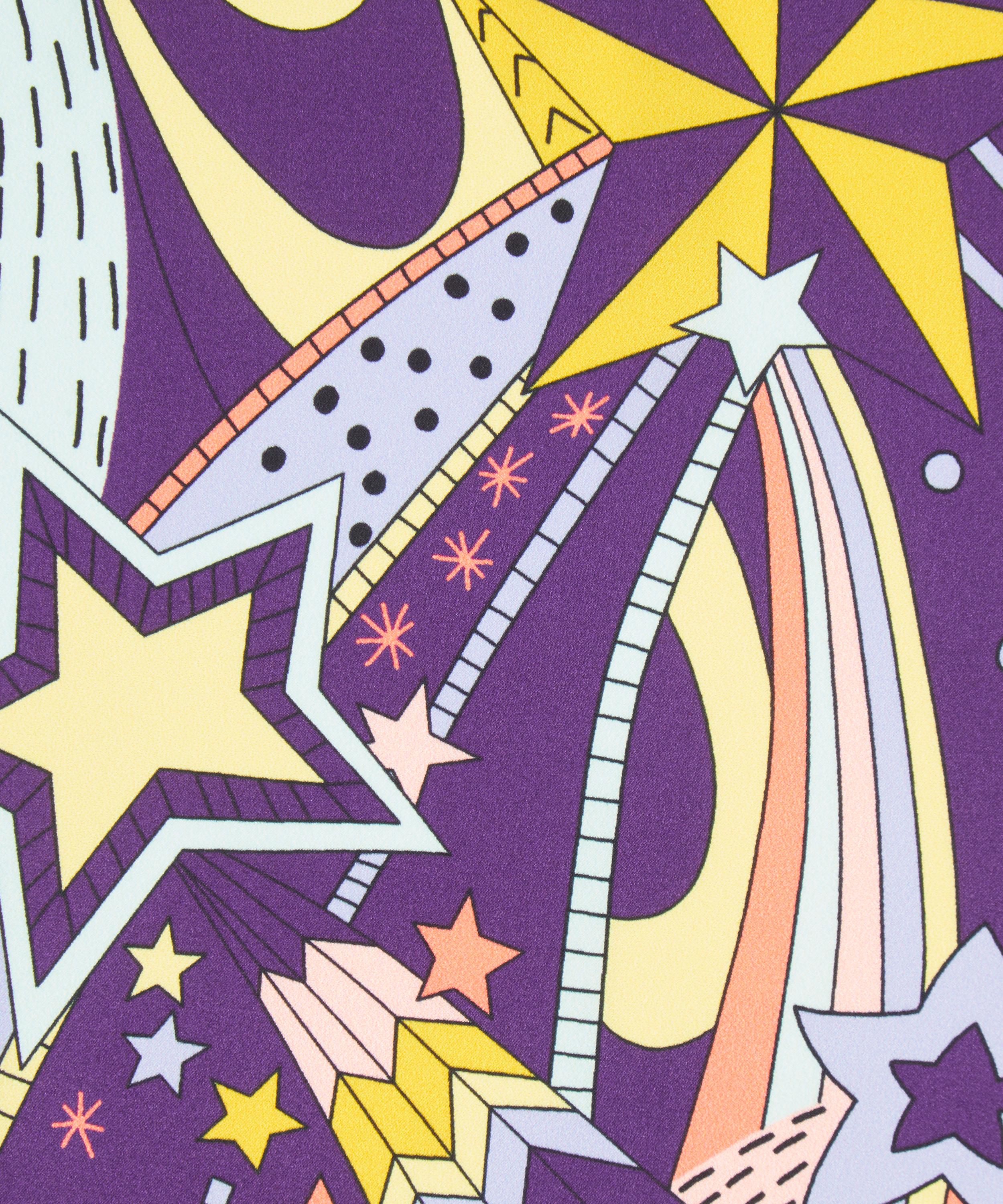 Liberty Fabrics - My Grown Up Star Silk Satin image number 0