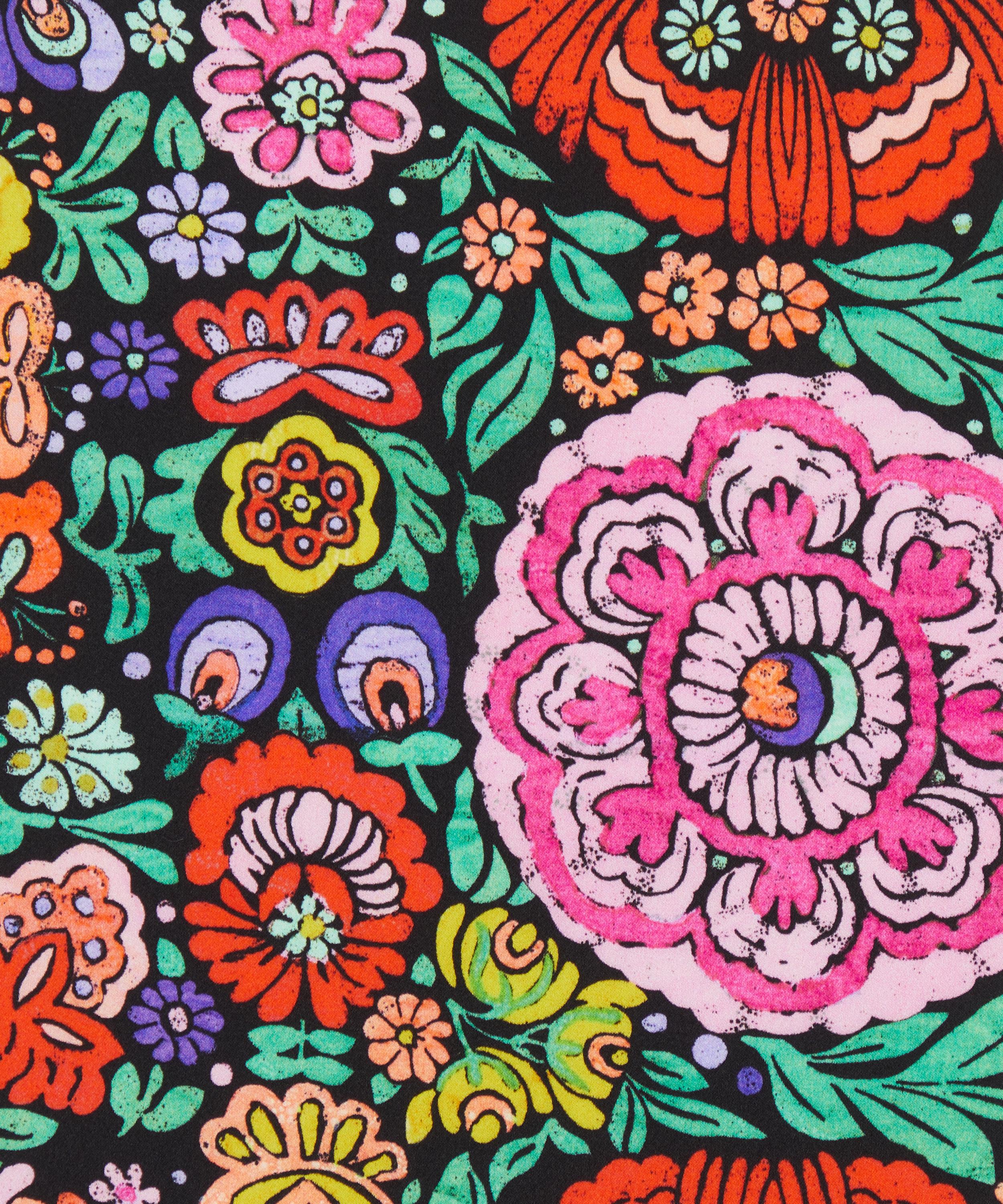 Liberty Fabrics - Begonia Garden Silk Satin image number 0