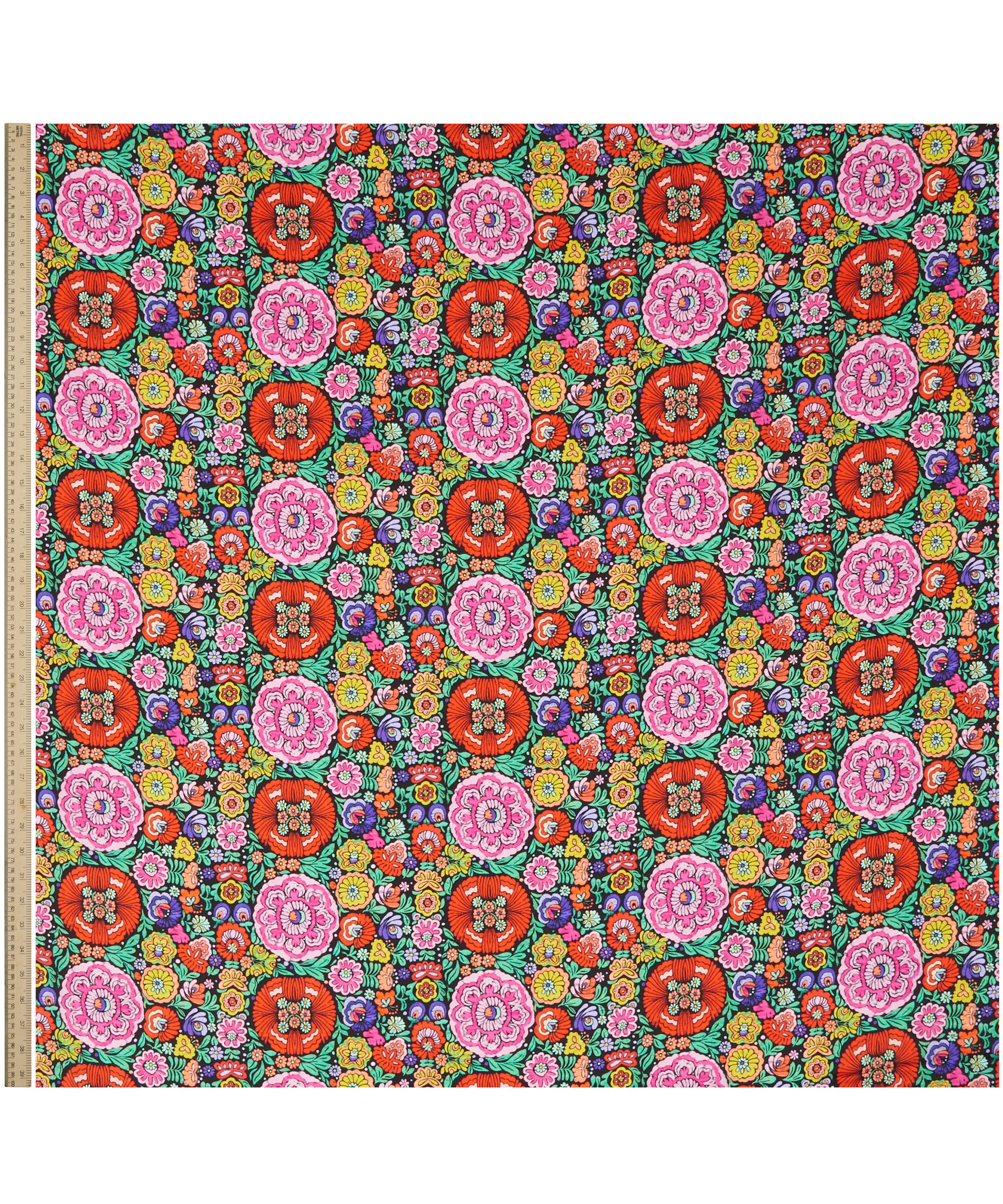 Liberty Fabrics - Begonia Garden Silk Satin image number 1