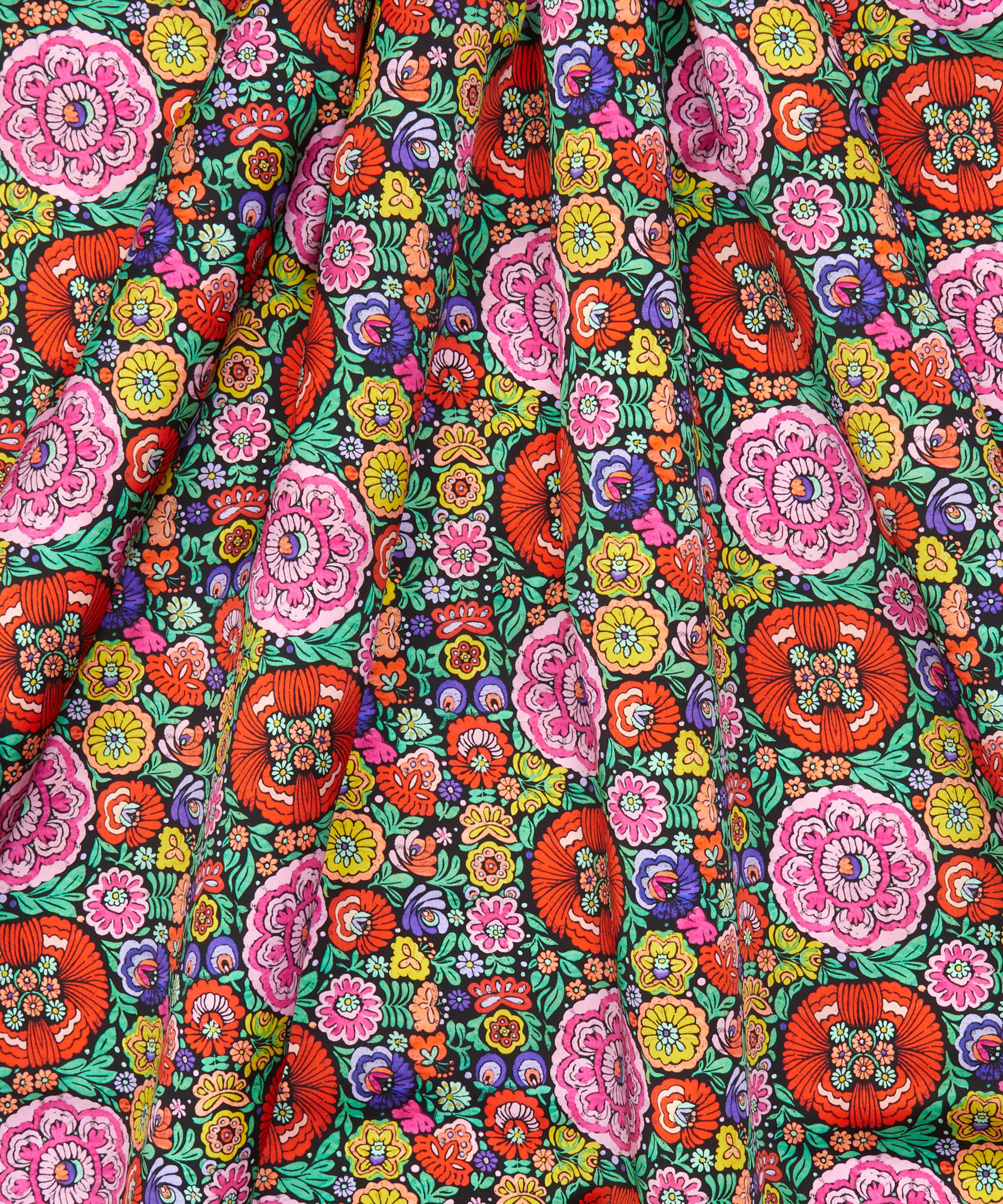 Liberty Fabrics - Begonia Garden Silk Satin image number 2