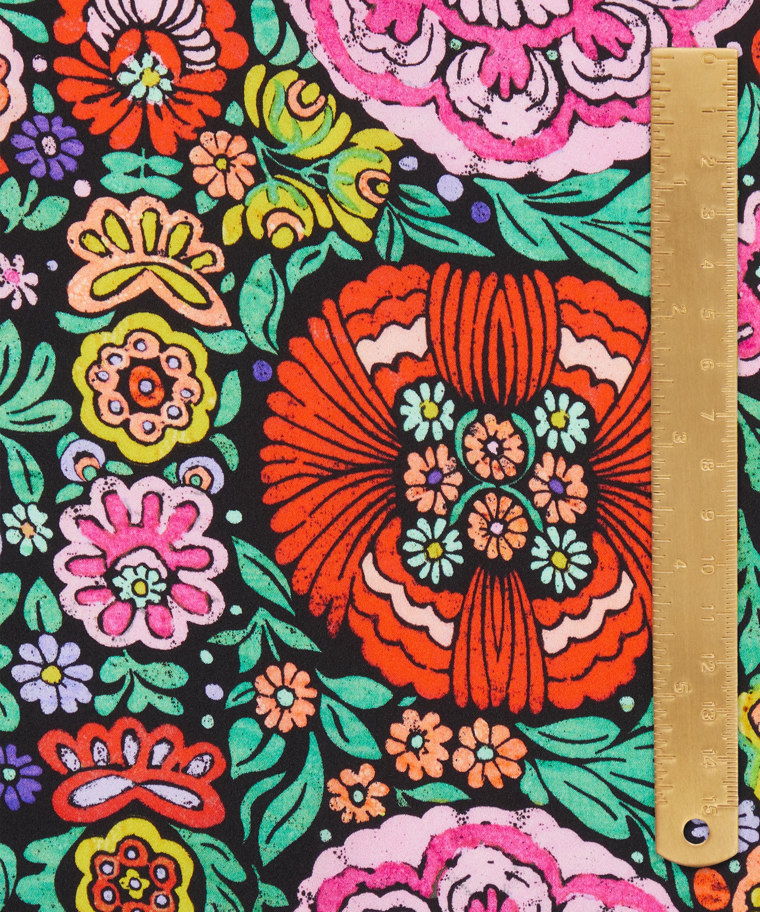 Liberty Fabrics - Begonia Garden Silk Satin image number 4