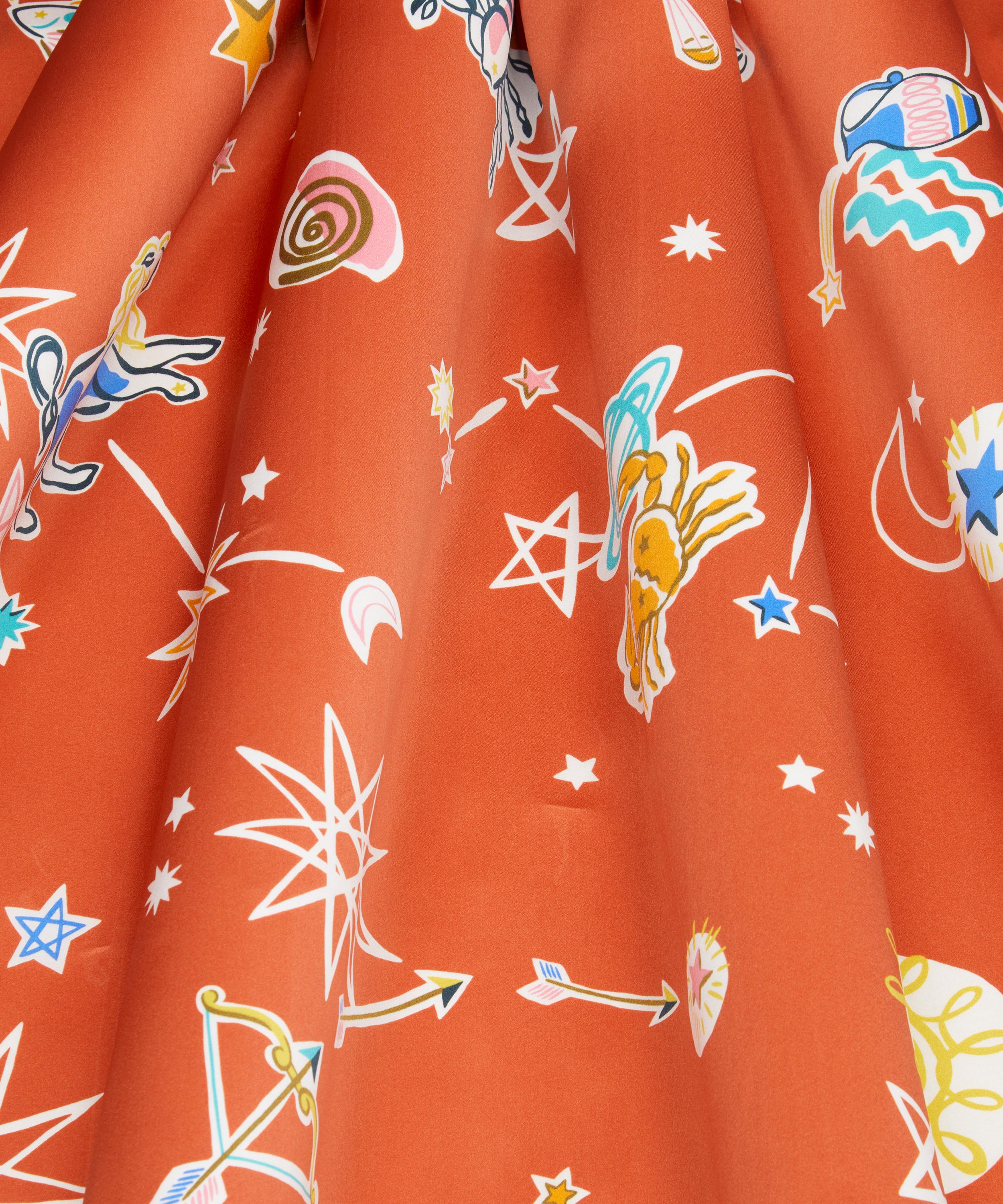 Liberty Fabrics - Surrealist Sky Silk Satin image number 2