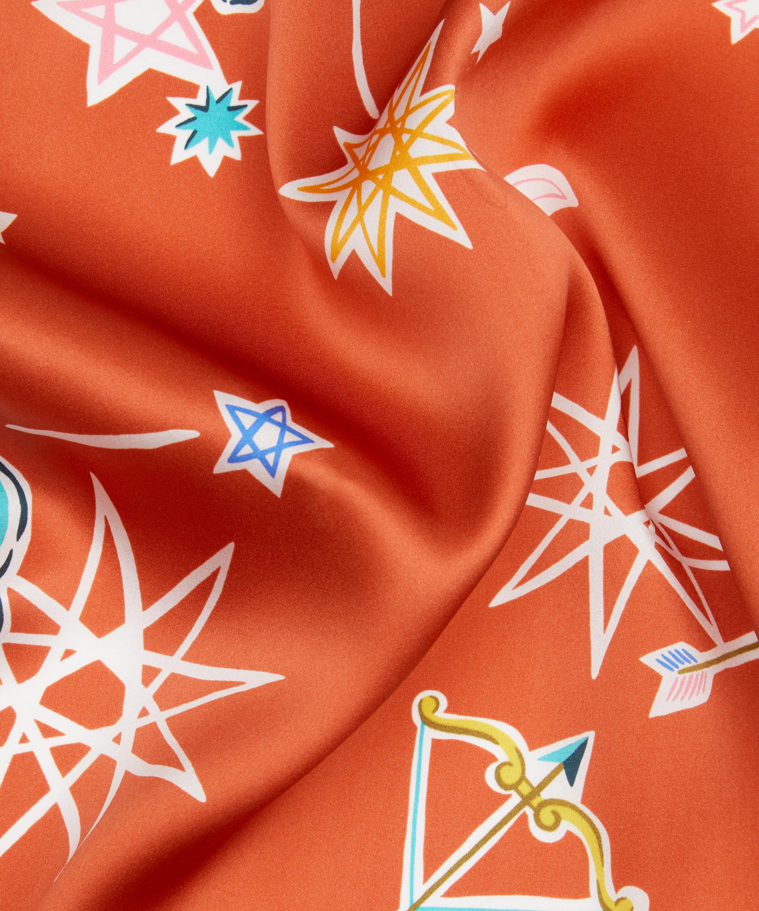 Liberty Fabrics - Surrealist Sky Silk Satin image number 3