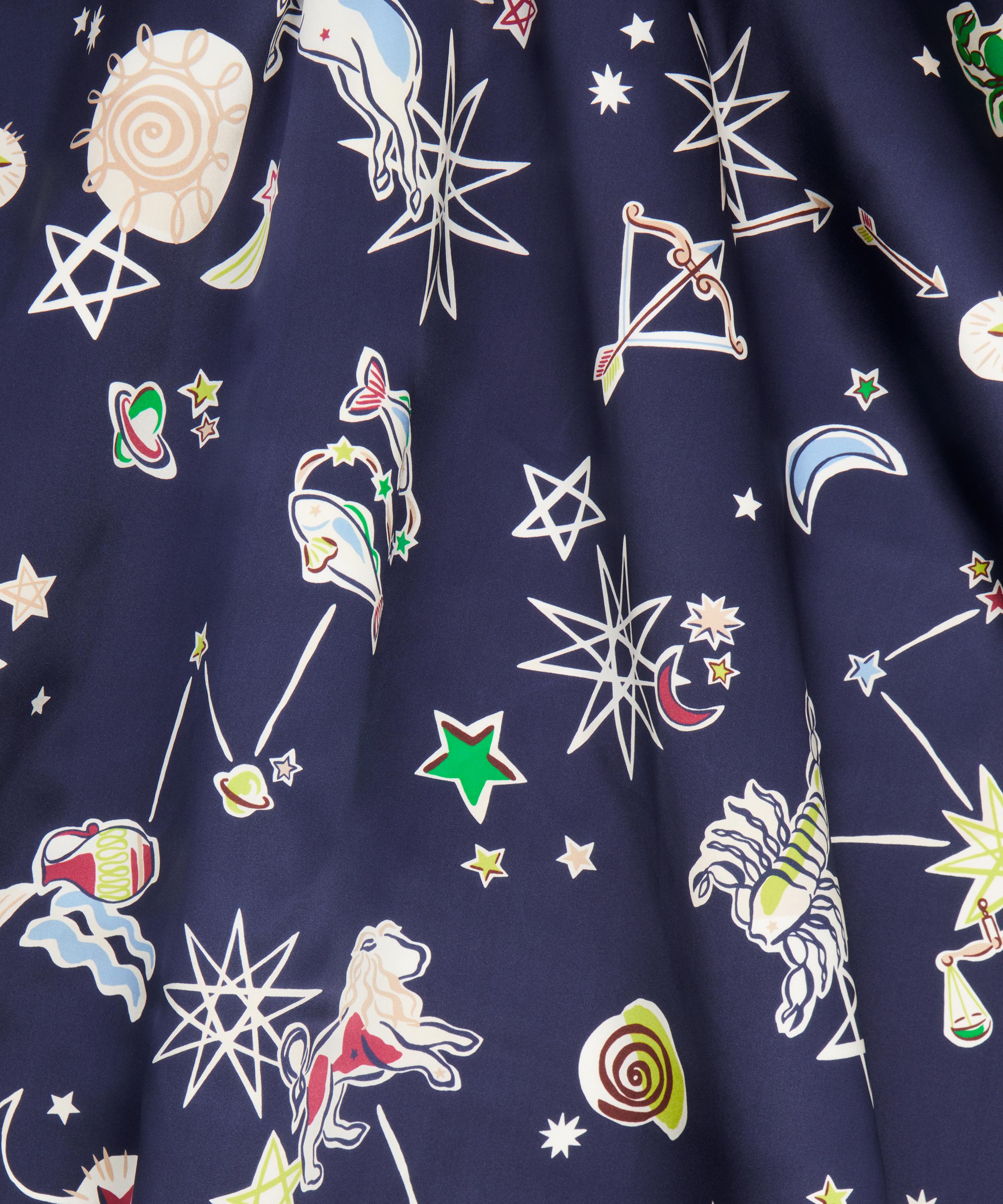 Liberty Fabrics - Surrealist Sky Silk Satin image number 2