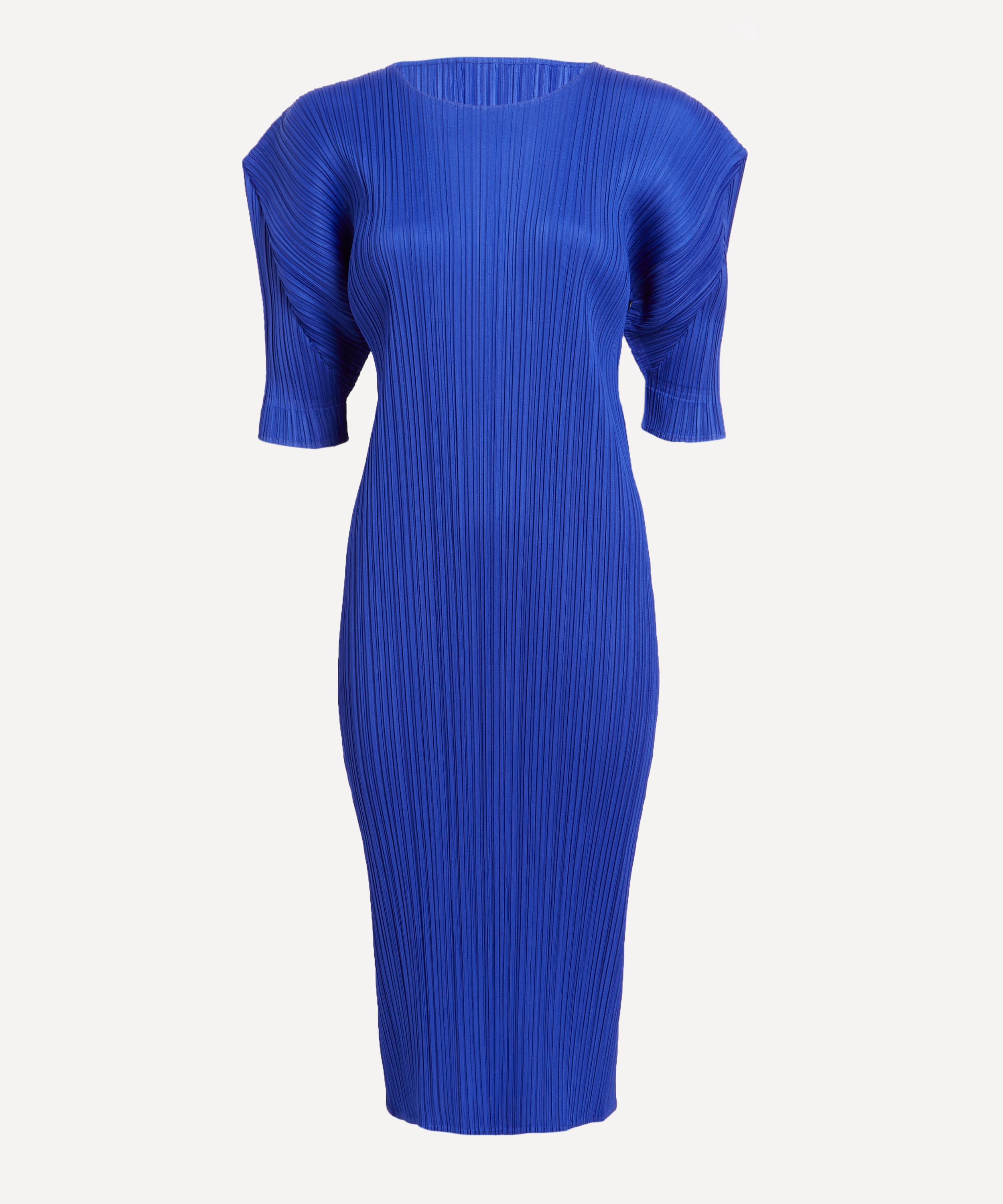 Pleats Please Issey Miyake - MONTHLY COLORS JULY Pleated Midi Dress image number 0