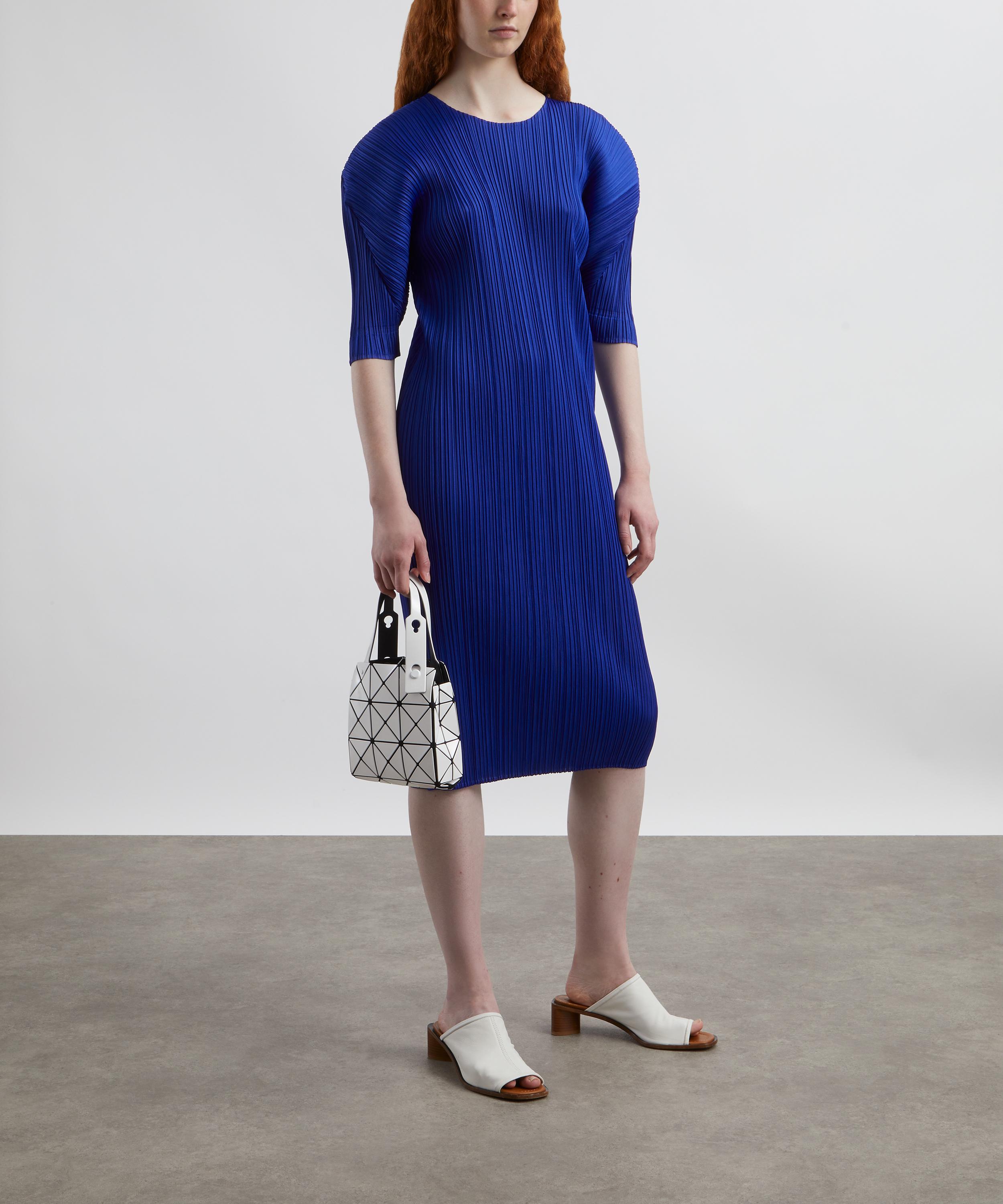 Pleats Please Issey Miyake - MONTHLY COLORS JULY Pleated Midi Dress image number 1