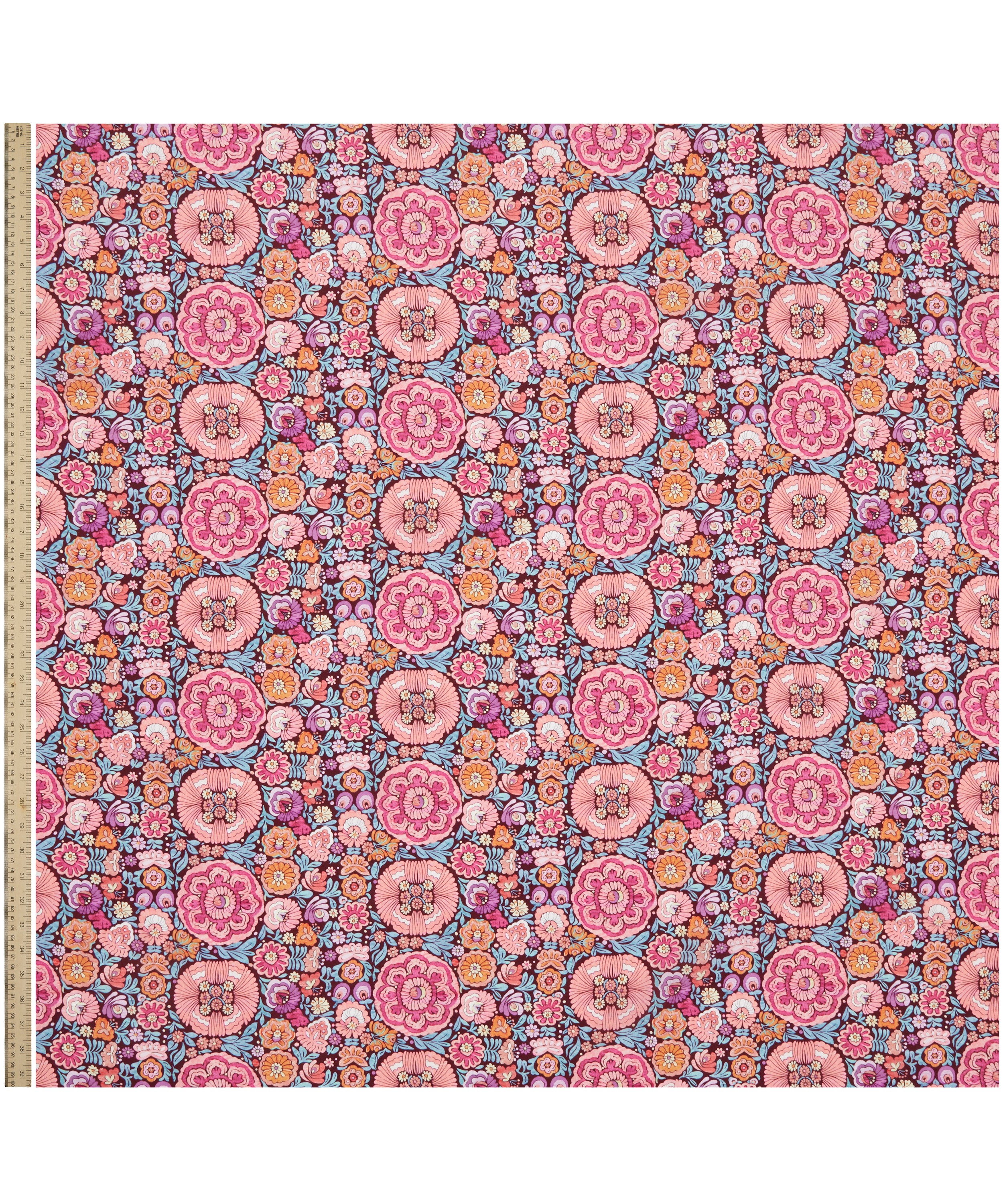 Liberty Fabrics - Begonia Garden Crepe de Chine image number 1