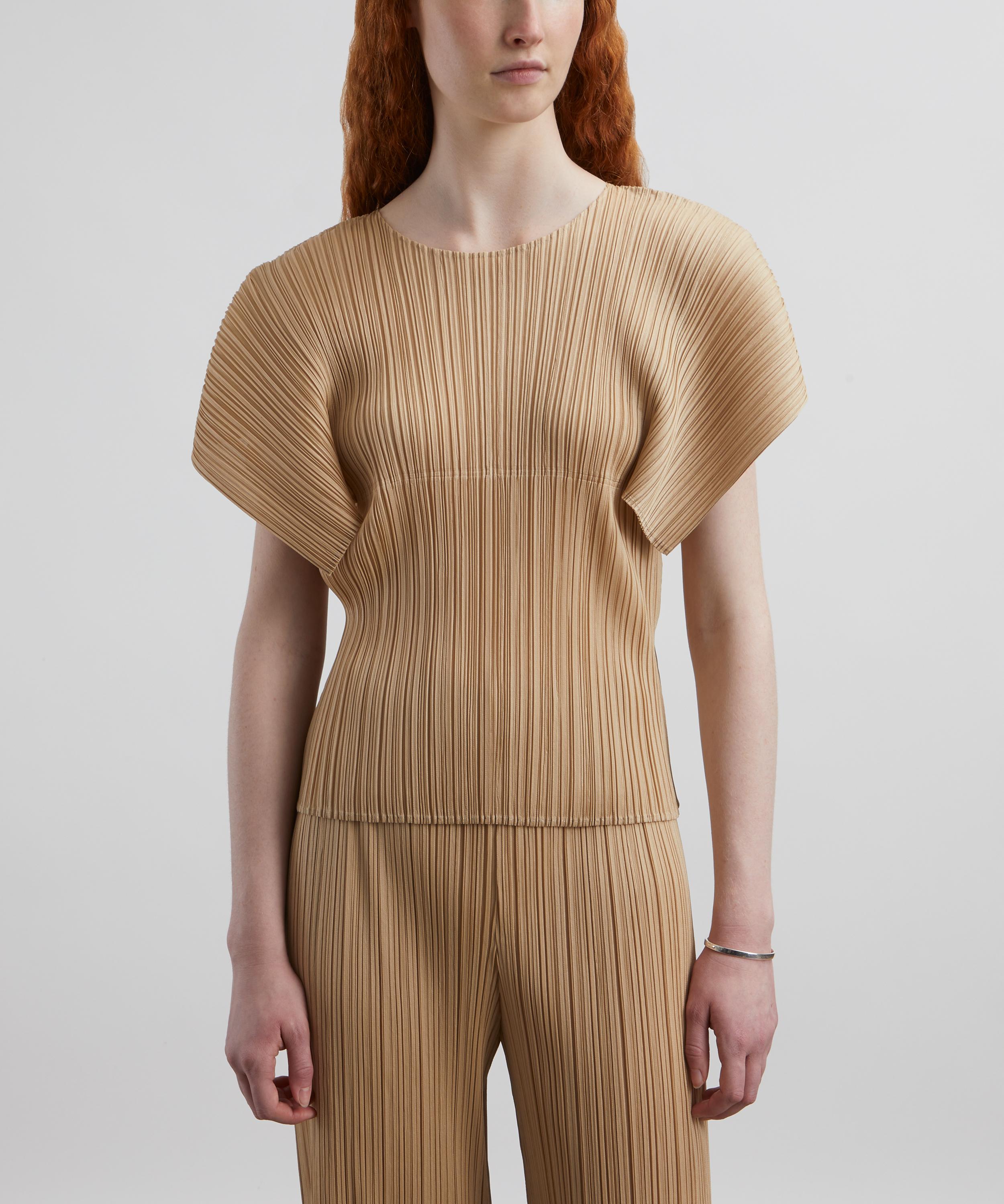 Pleats Please Issey Miyake - MONTHLY COLORS AUGUST Pleated Top image number 2