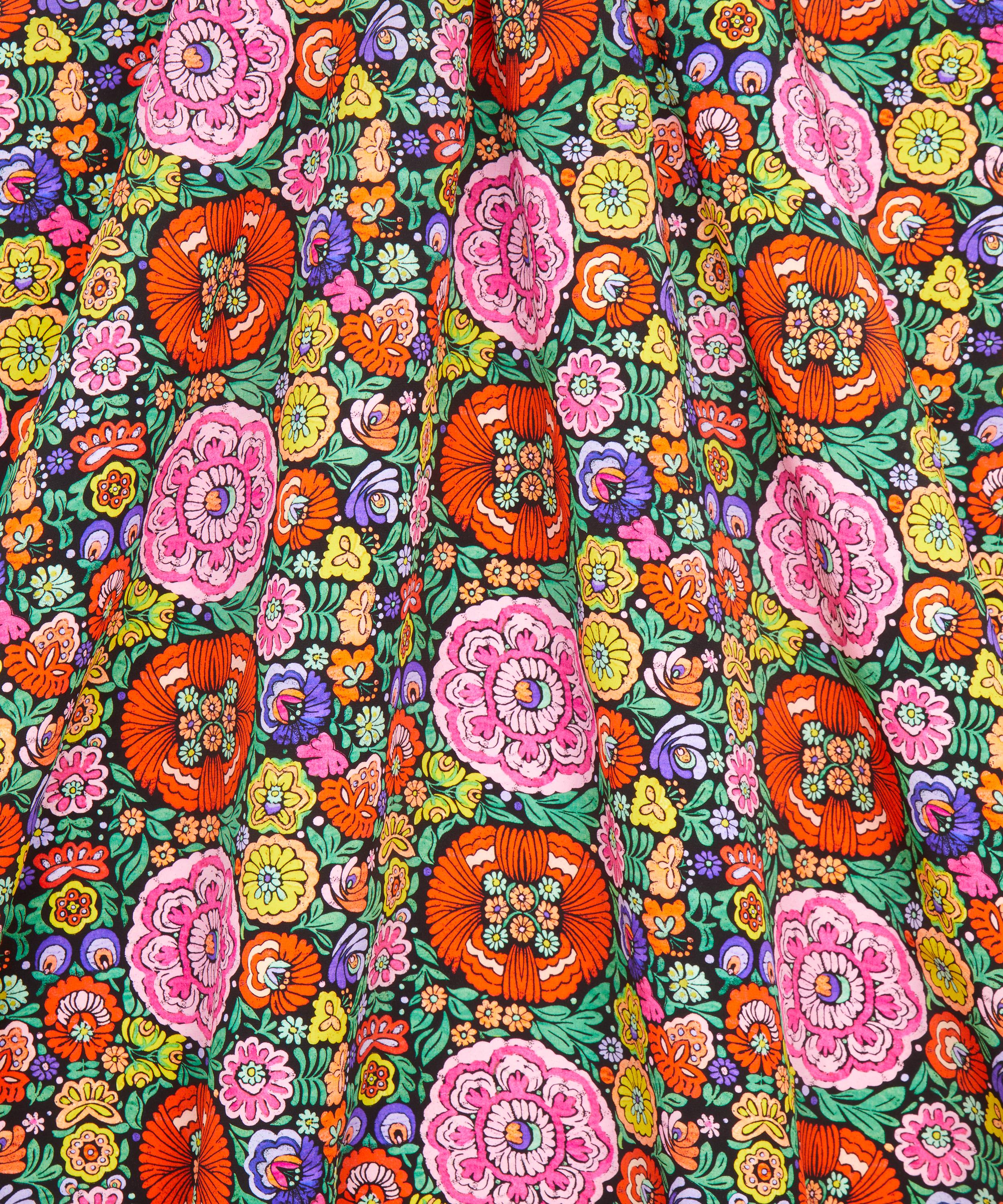 Liberty Fabrics - Begonia Garden Crepe de Chine image number 2