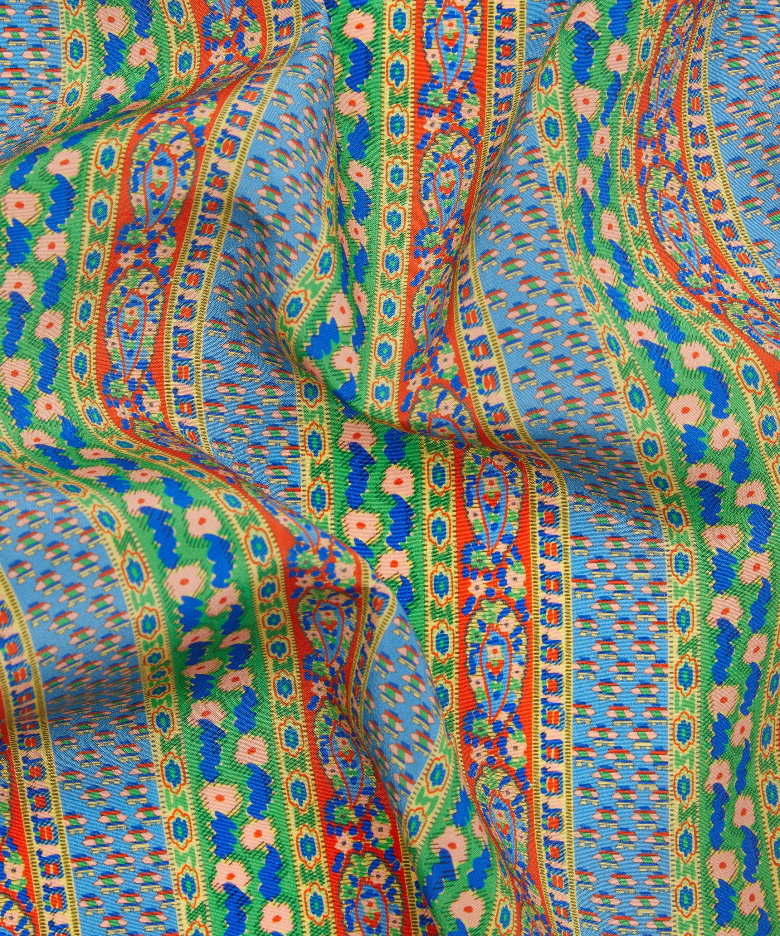 Liberty Fabrics - Prospect Stripe Crepe de Chine image number 3