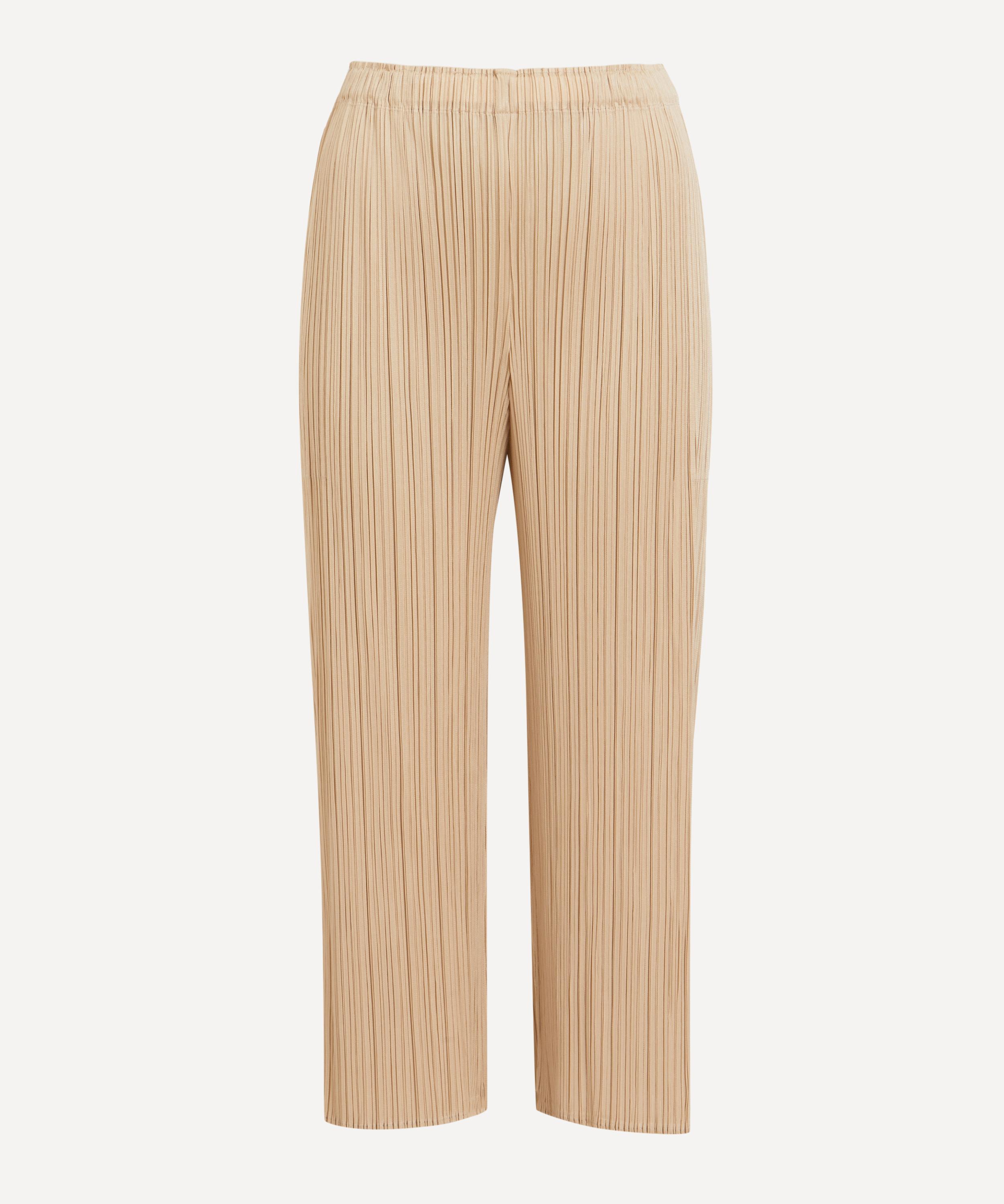 Pleats Please Issey Miyake - MONTHLY COLORS AUGUST Pleated Trousers image number 0