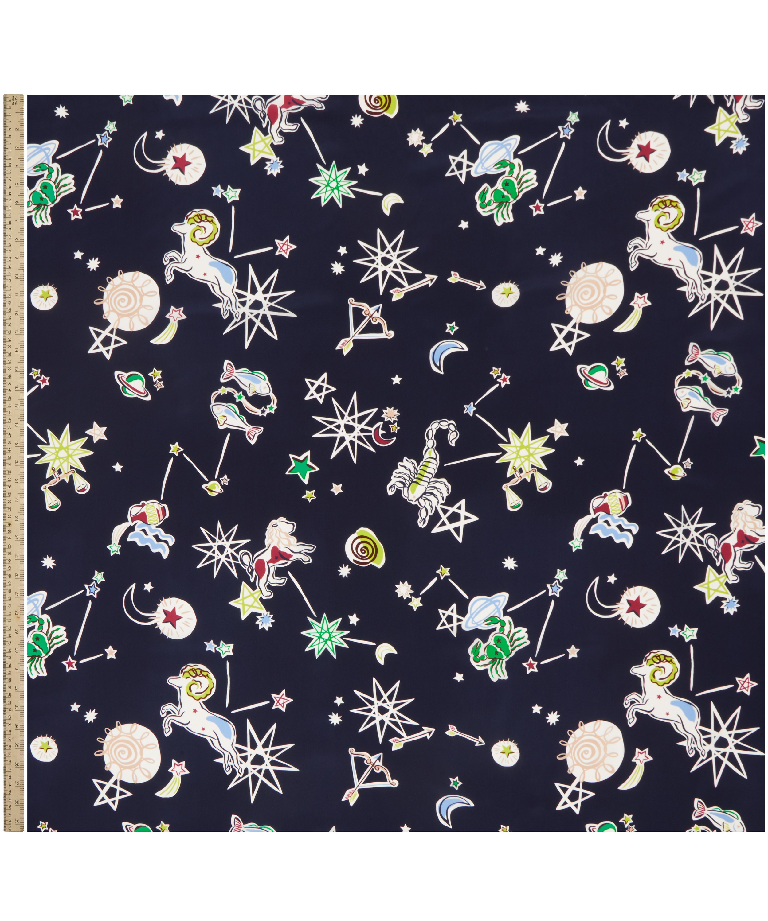 Liberty Fabrics - Surrealist Sky Crepe de Chine image number 1