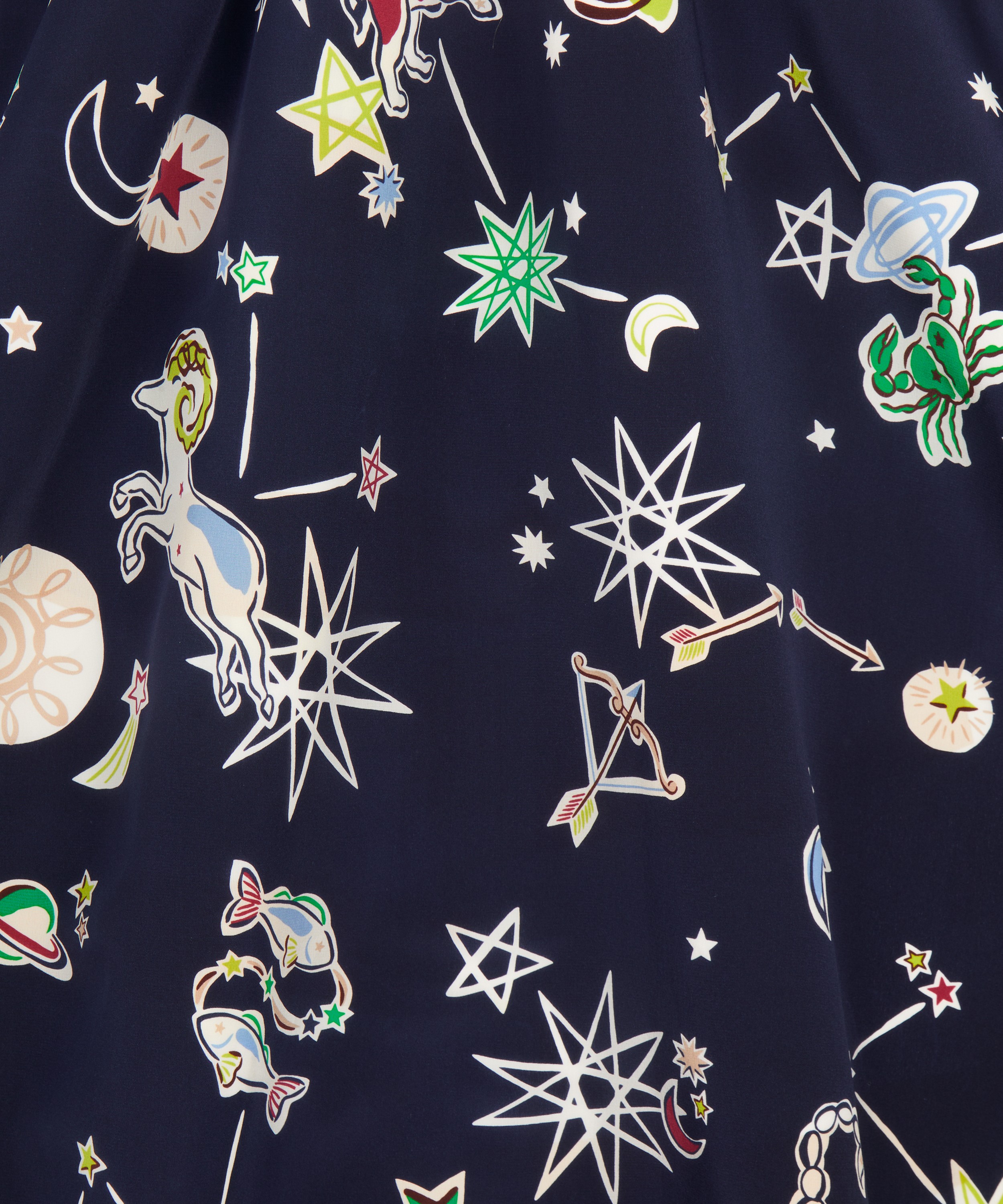 Liberty Fabrics - Surrealist Sky Crepe de Chine image number 2