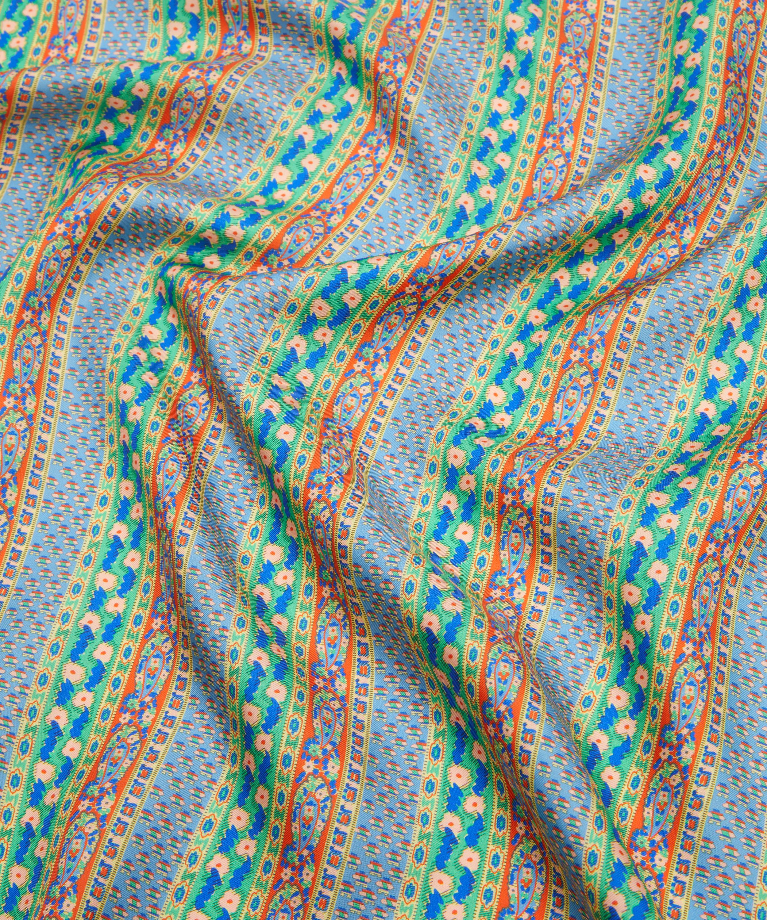 Liberty Fabrics - Prospect Stripe Silk Twill image number 3