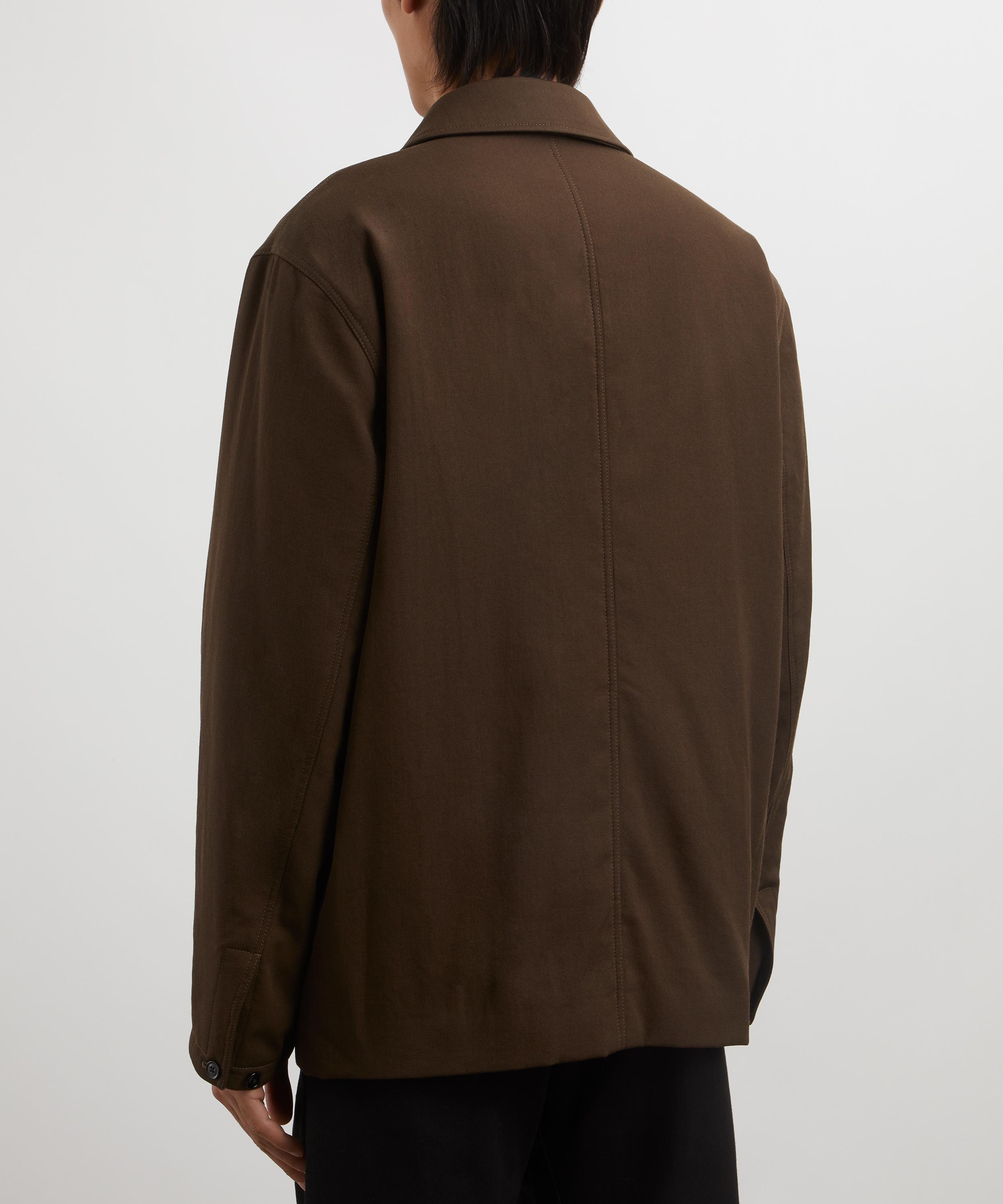 ジャケット・アウター LEMAIRE LIGHT FELTED WOOL LONG OVERSHIRT Lemaire Wadded Overshirt | Liberty