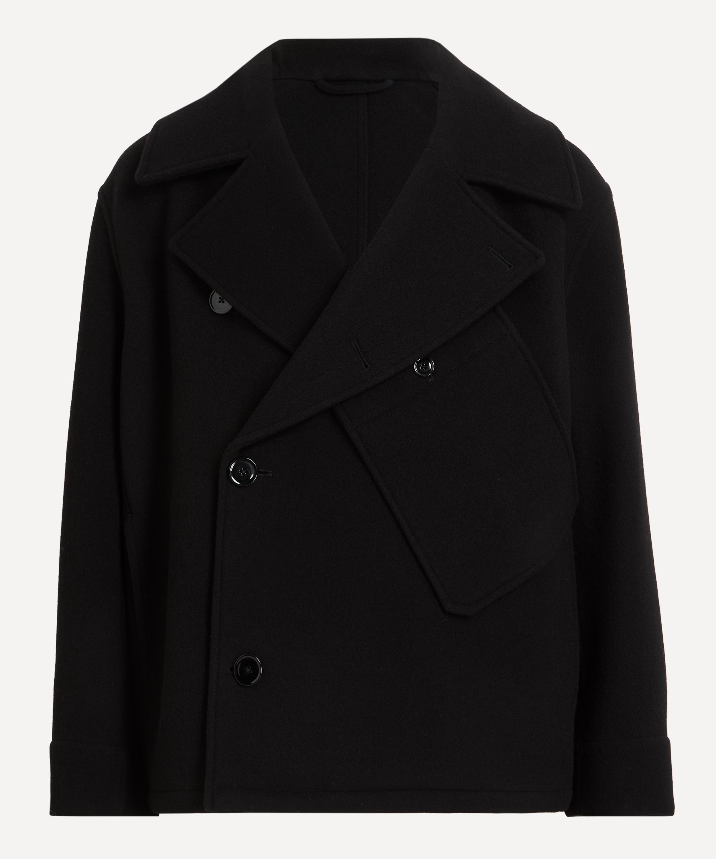 Lemaire - Dispatch Double Wool Peacoat image number 0