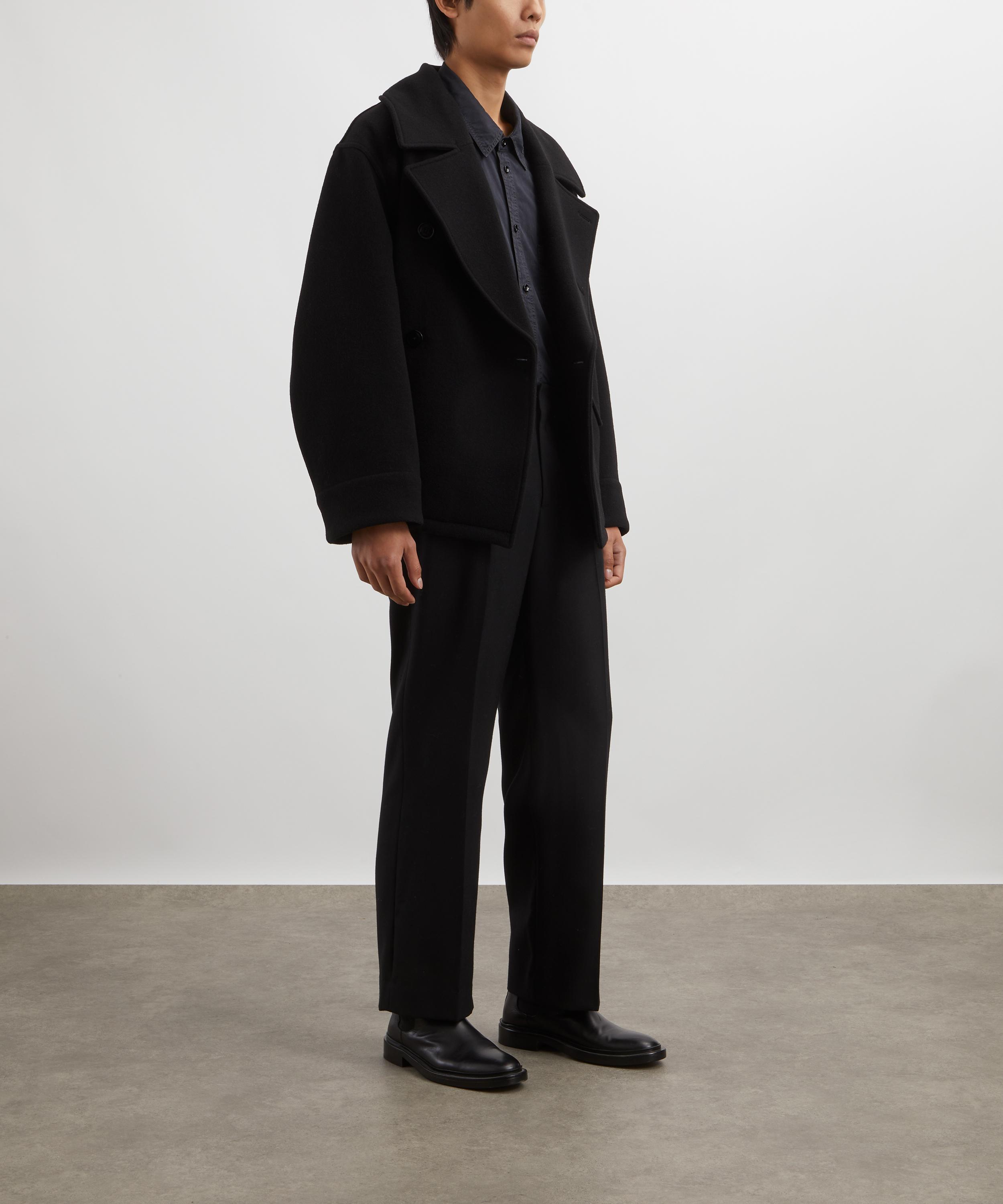 Lemaire - Dispatch Double Wool Peacoat image number 1
