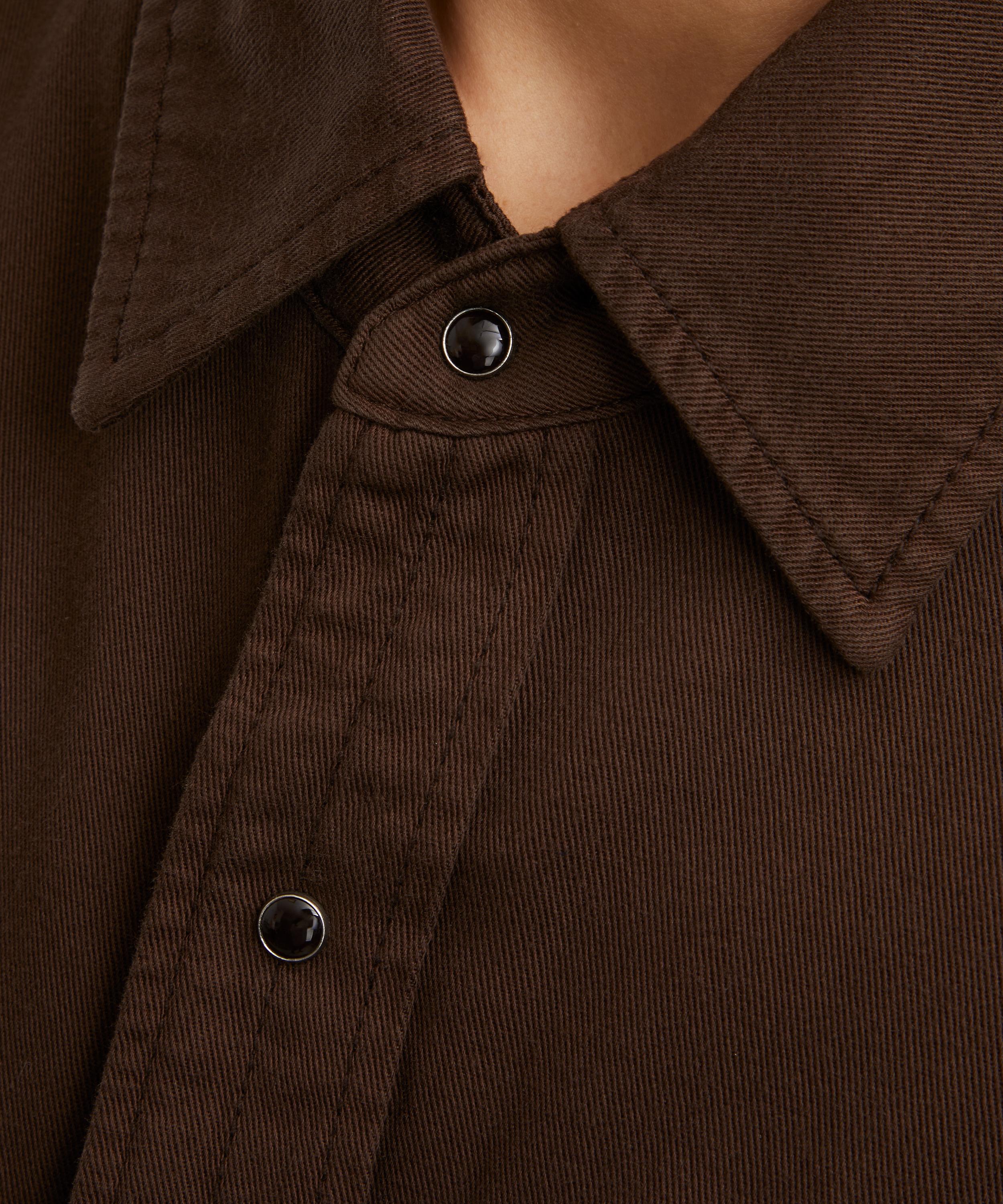 Lemaire - Denim Shirt With Snaps image number 4