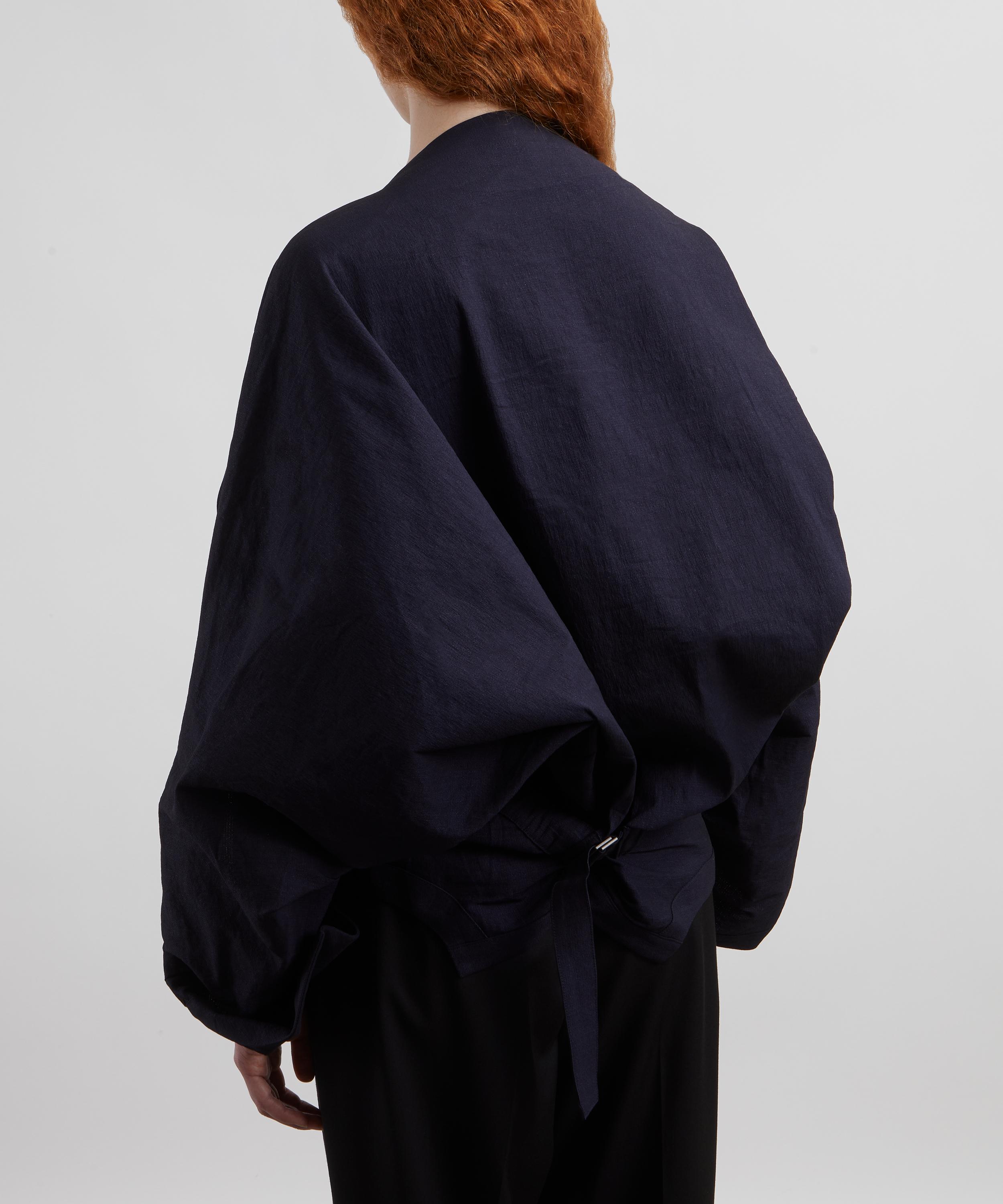 Issey Miyake - ENTHCLOTHE Asymmetric Washi Paper Cardigan image number 3