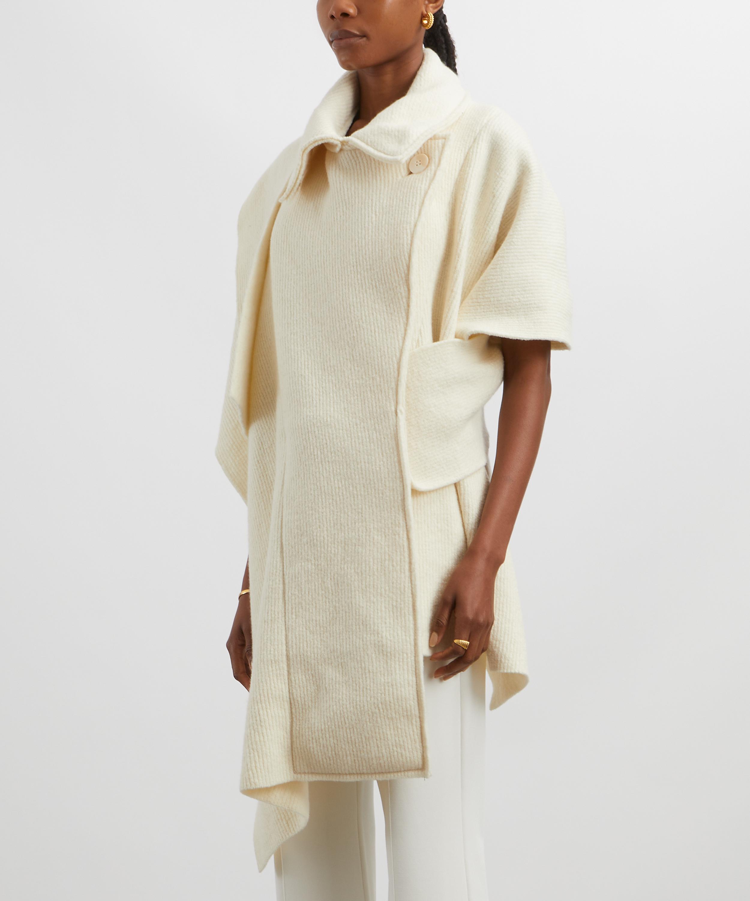 Issey Miyake - CRINKLE CUT Knitted Coat image number 2