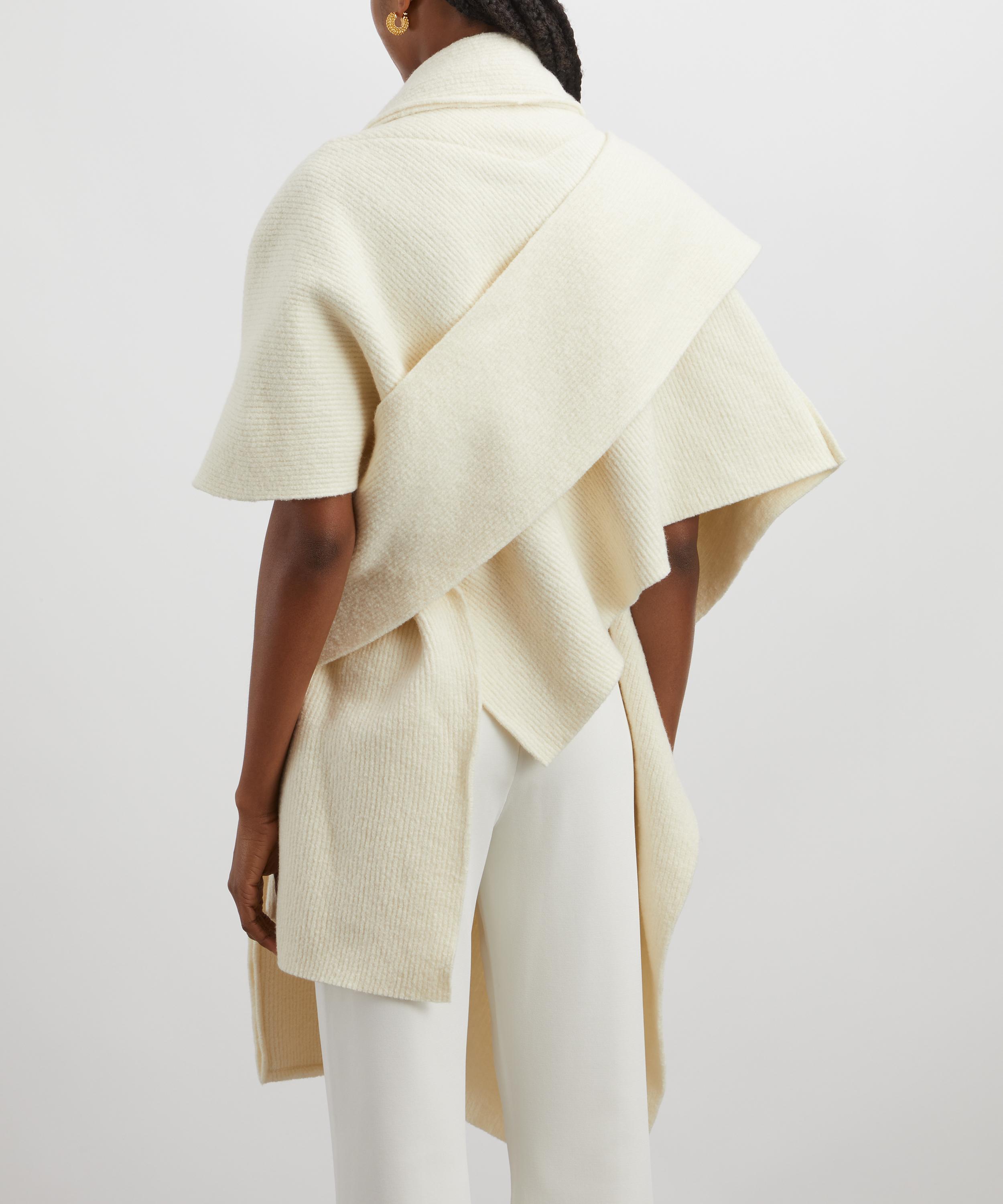 Issey Miyake - CRINKLE CUT Knitted Coat image number 3