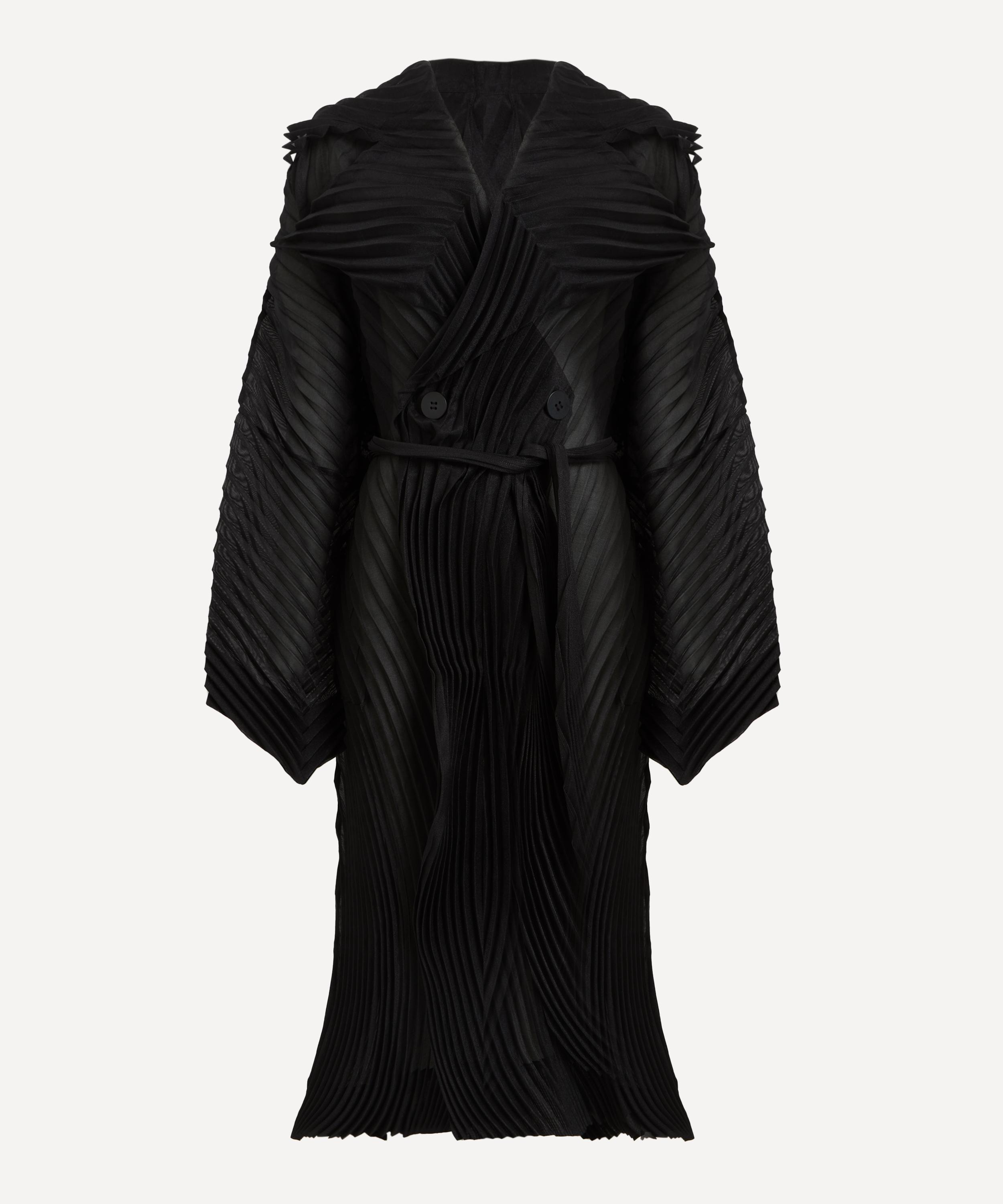 Issey Miyake - WANDER Pleated Trench Coat image number 0