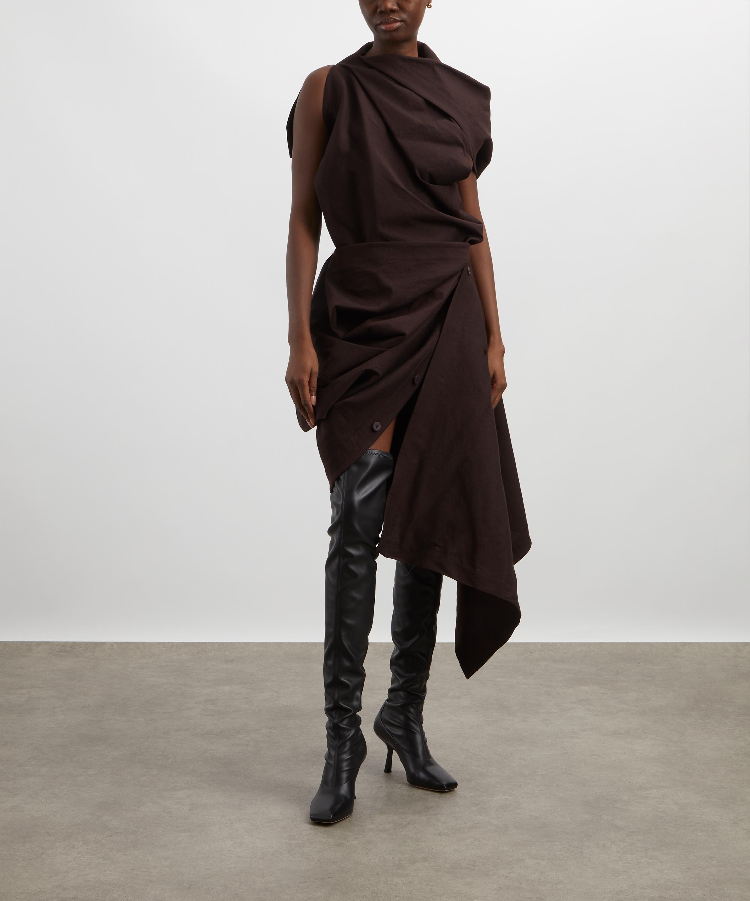 Issey Miyake - Enclothe Washi and Wool Dress image number 1