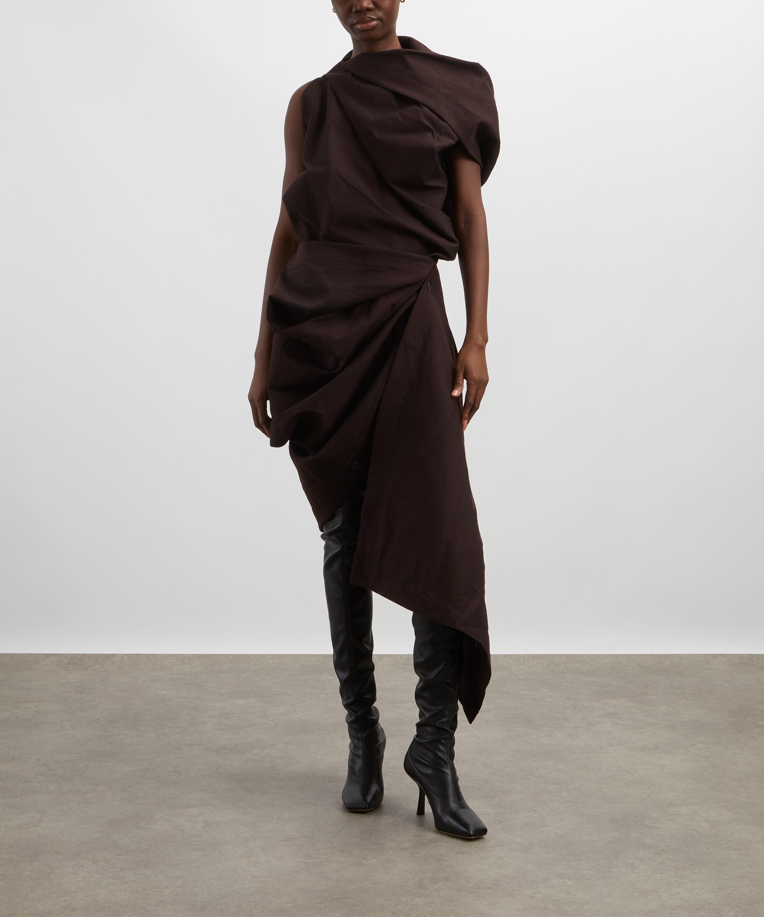 Issey Miyake - Enclothe Washi and Wool Dress image number 2