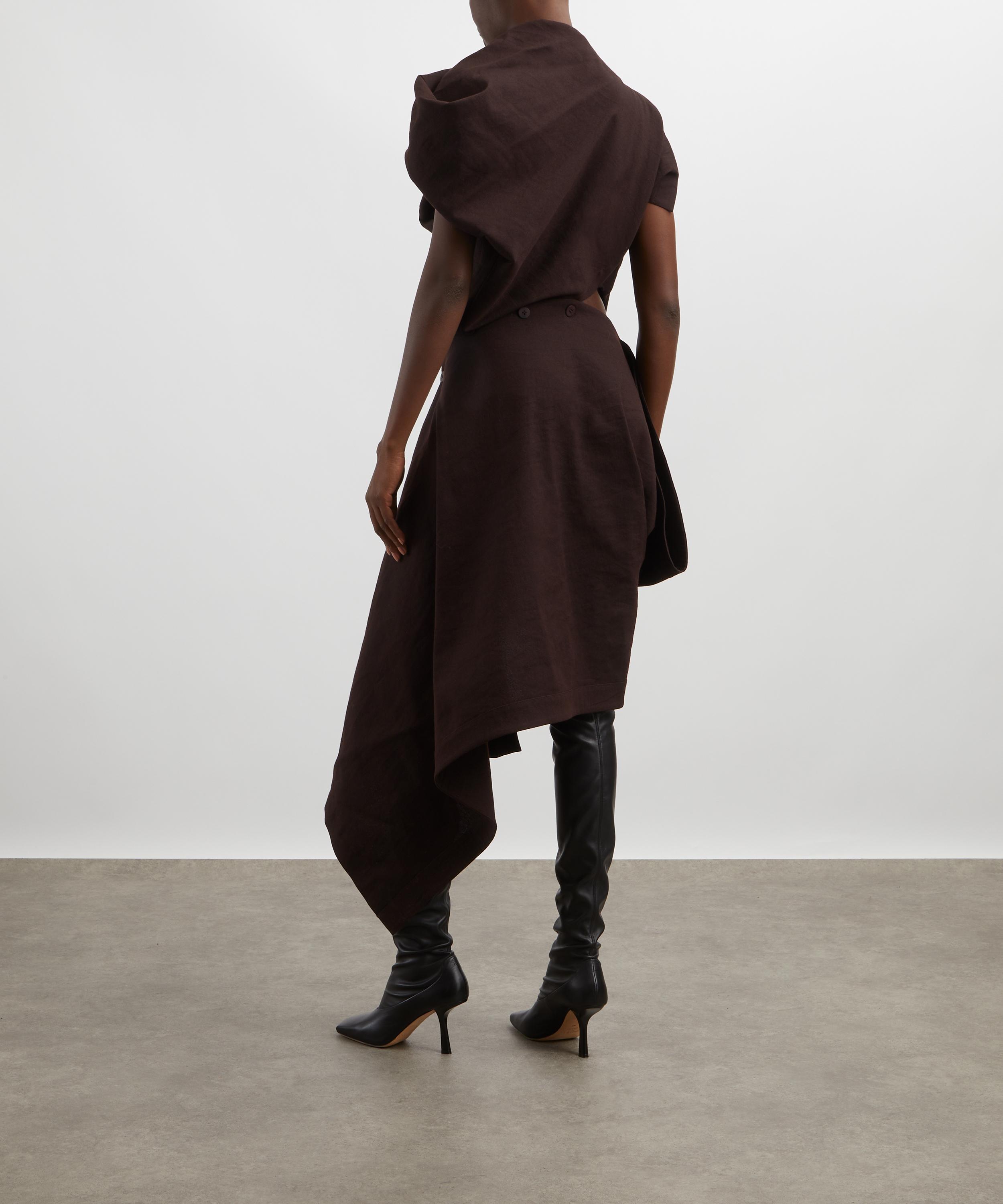 Issey Miyake - Enclothe Washi and Wool Dress image number 3