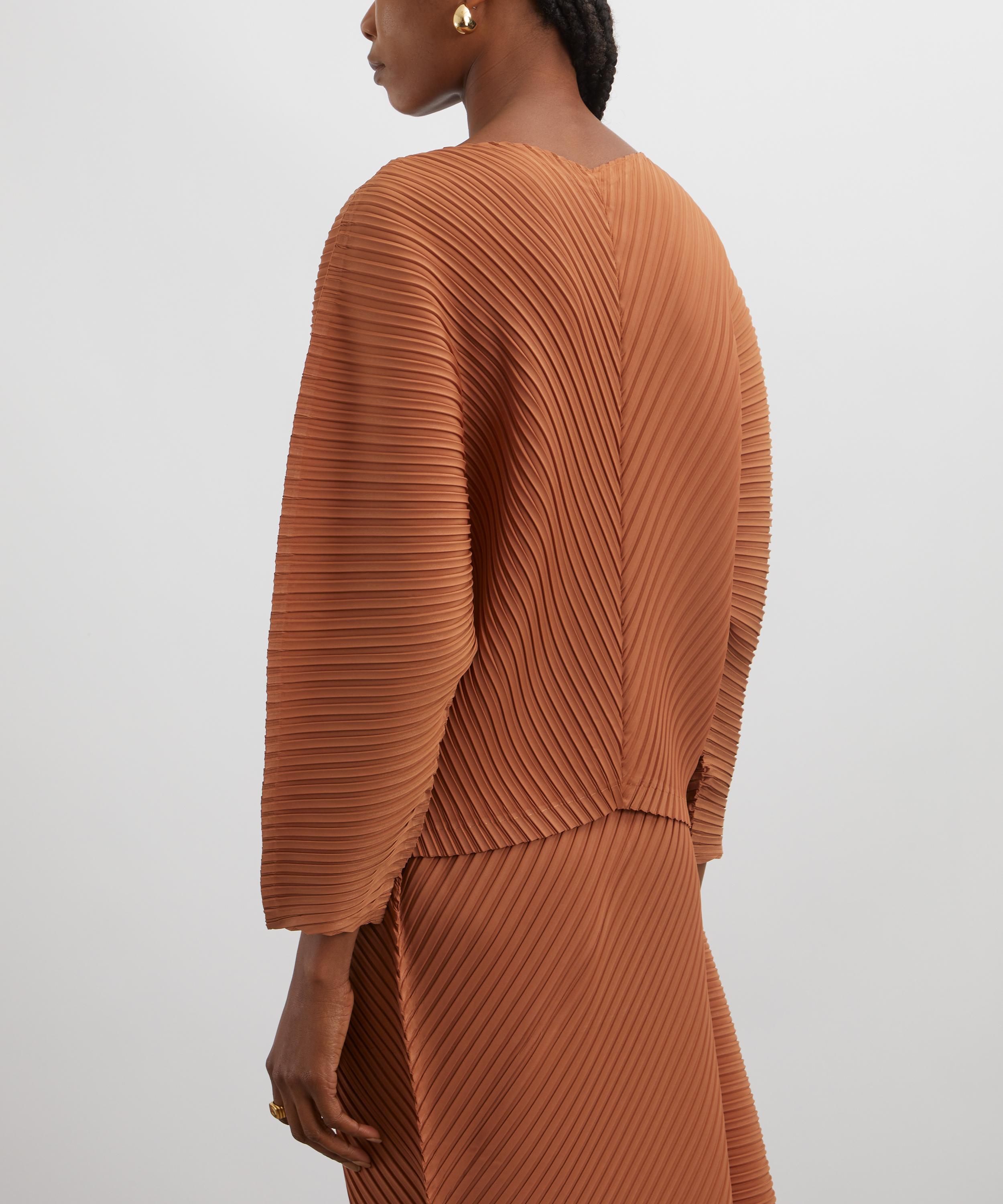 Issey Miyake - VIGOR PLEATS SOLID Pleated Shirt image number 3