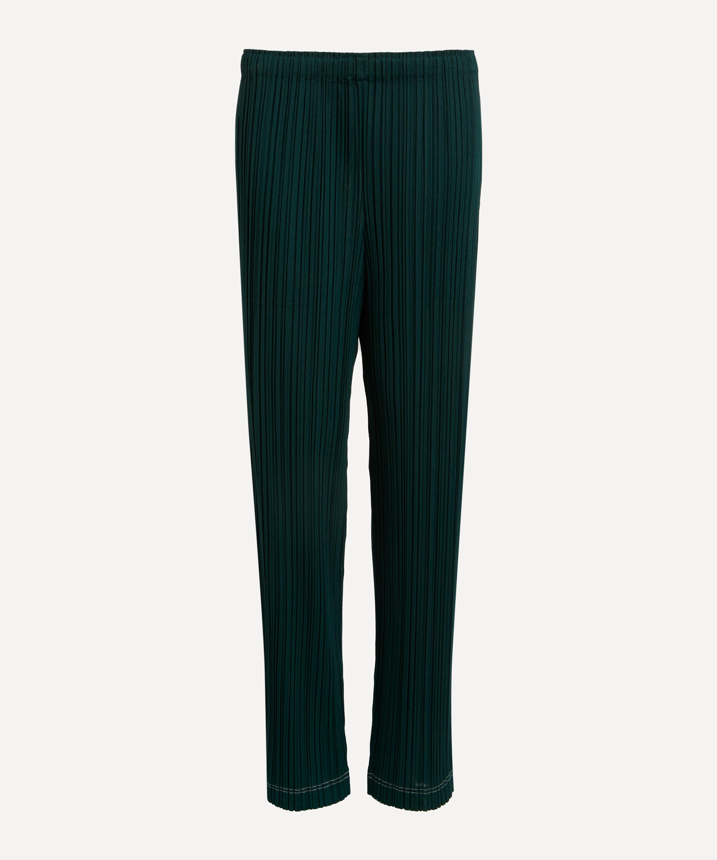 Pleats Please Issey Miyake - Ramie Pleats Pants image number 0