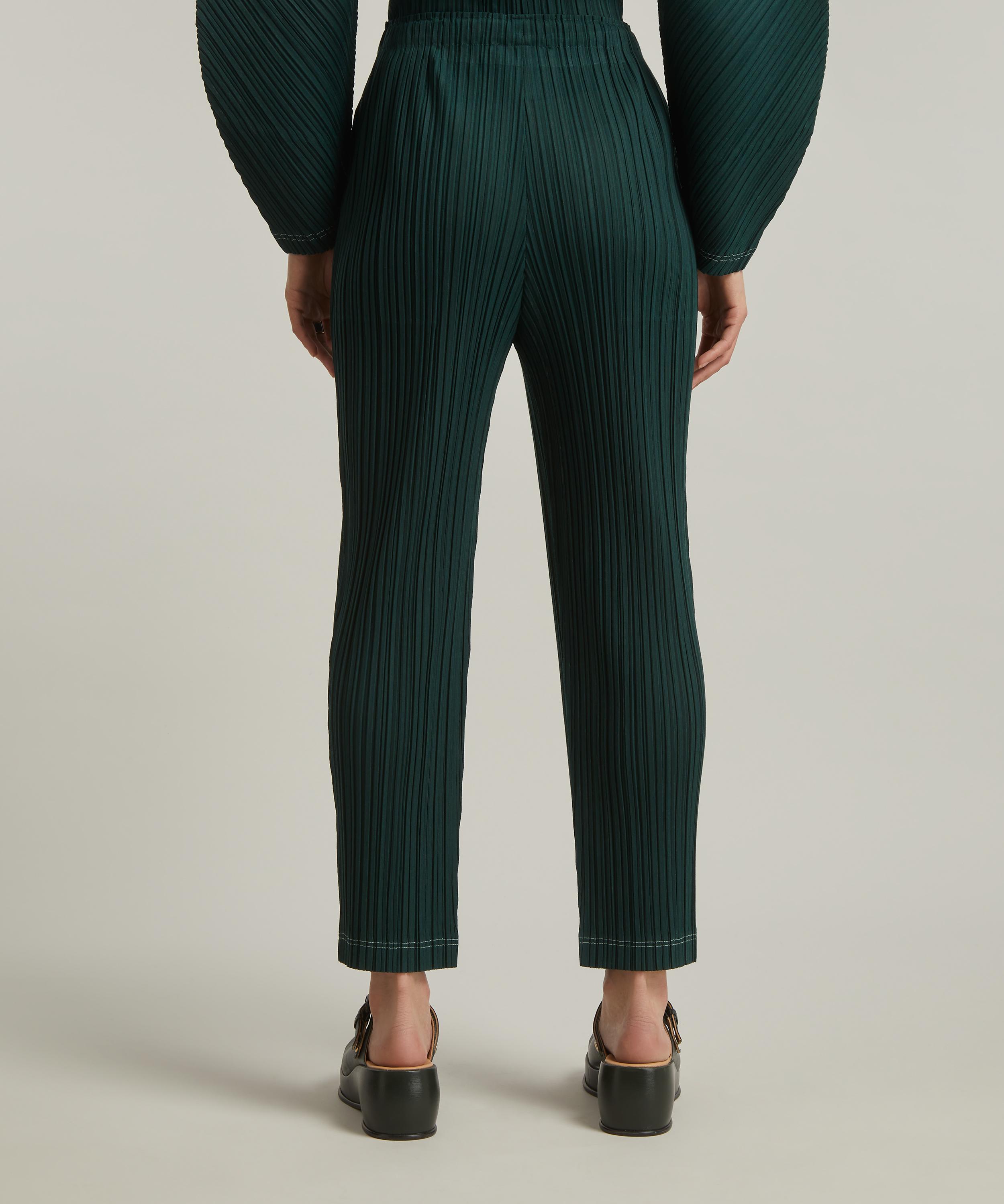 Pleats Please Issey Miyake - Ramie Pleats Pants image number 3