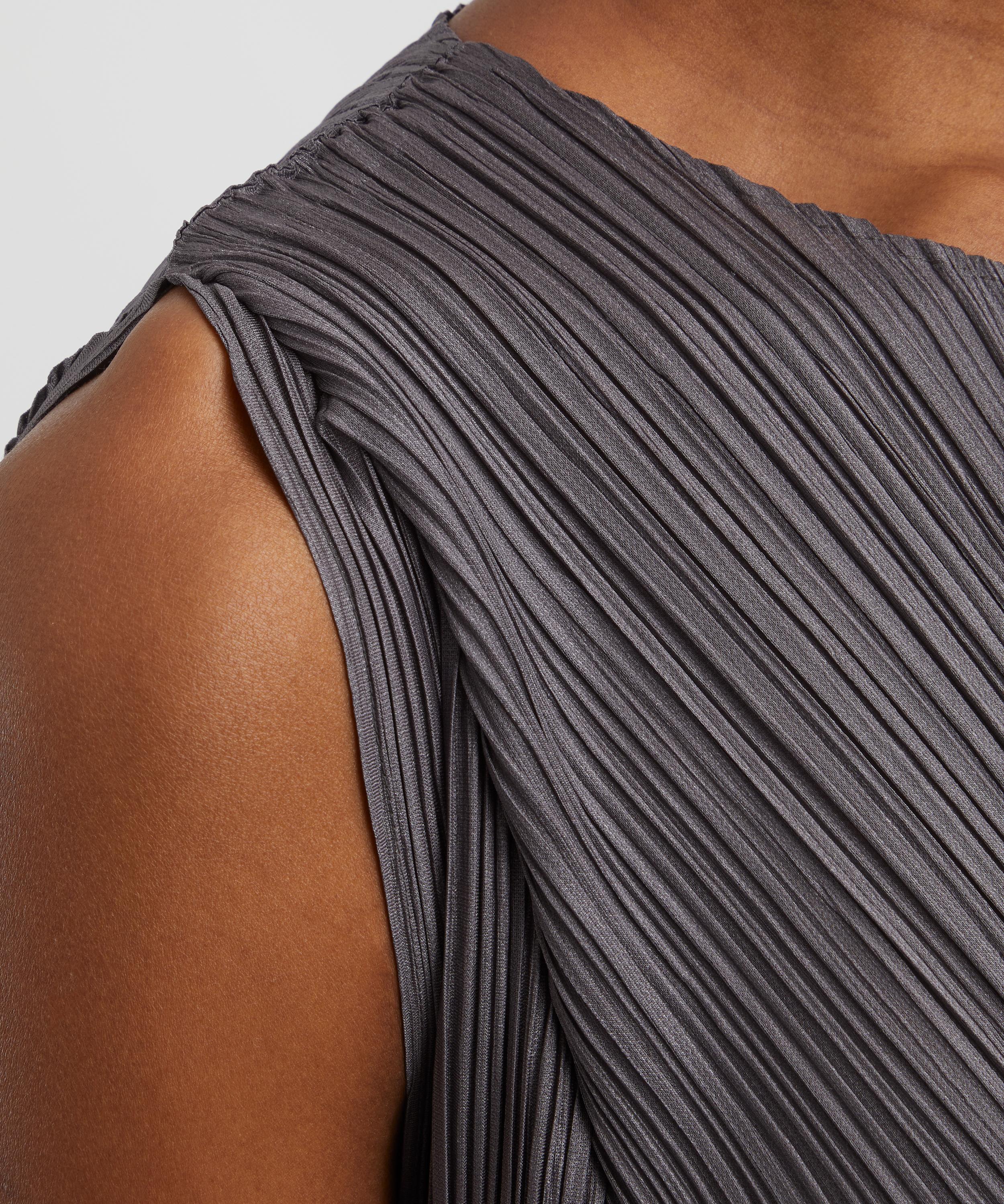 Pleats Please Issey Miyake - EFFICIENT SQUARE Pleated Top image number 4