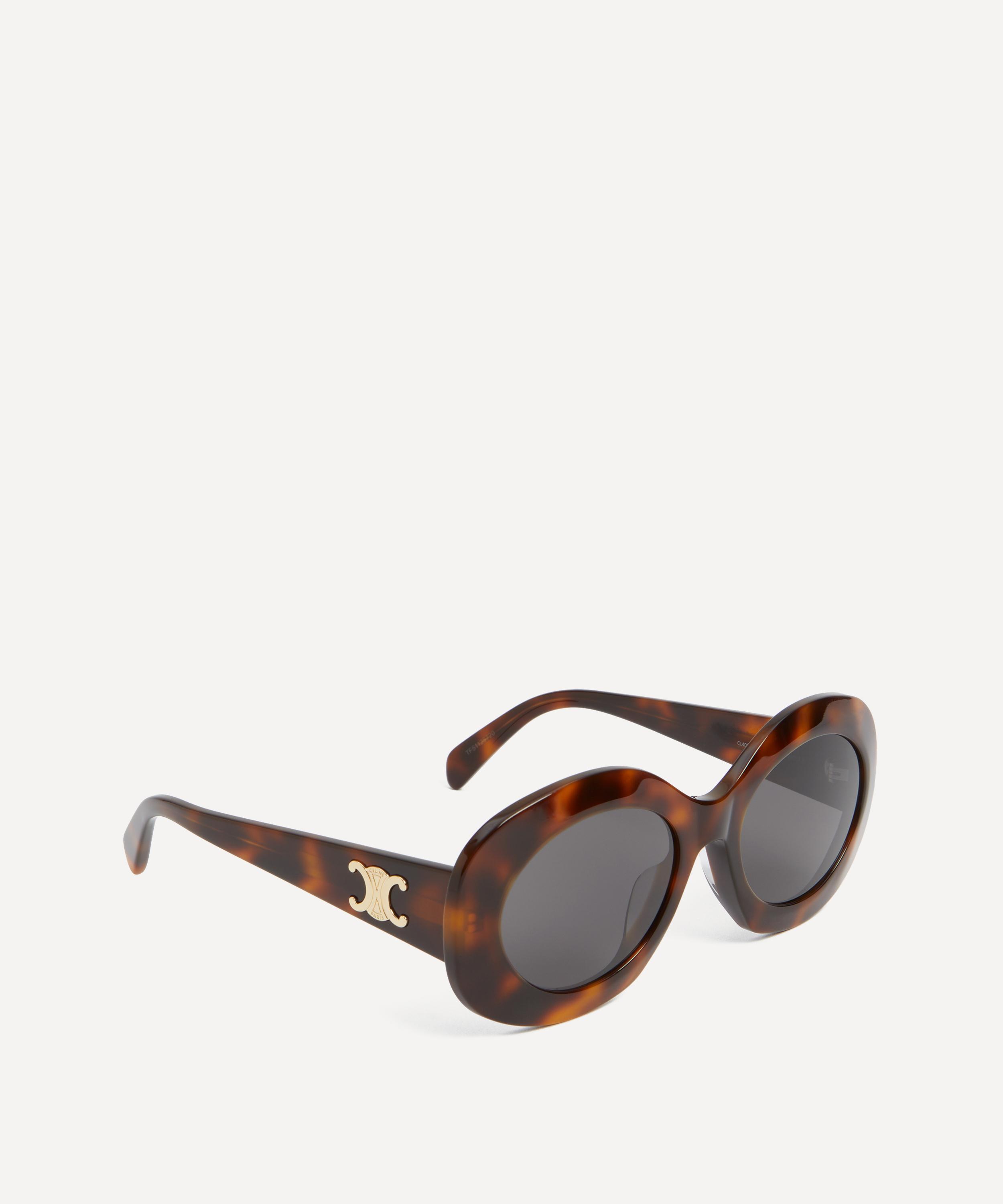 Celine - Oversized Triomphe Round Sunglasses image number 1