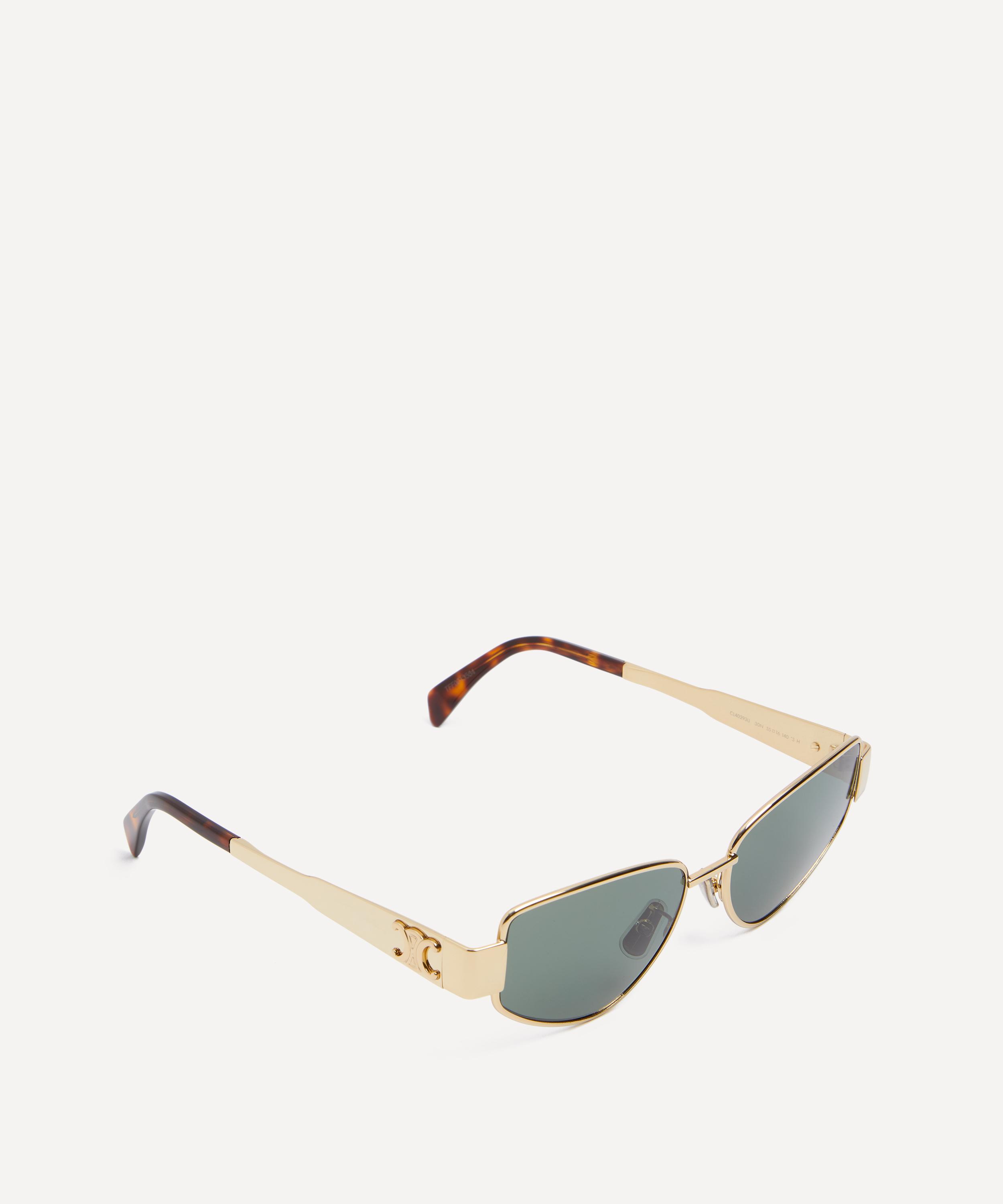 Celine - Metal Triomphe Cat Eye Sunglasses image number 1