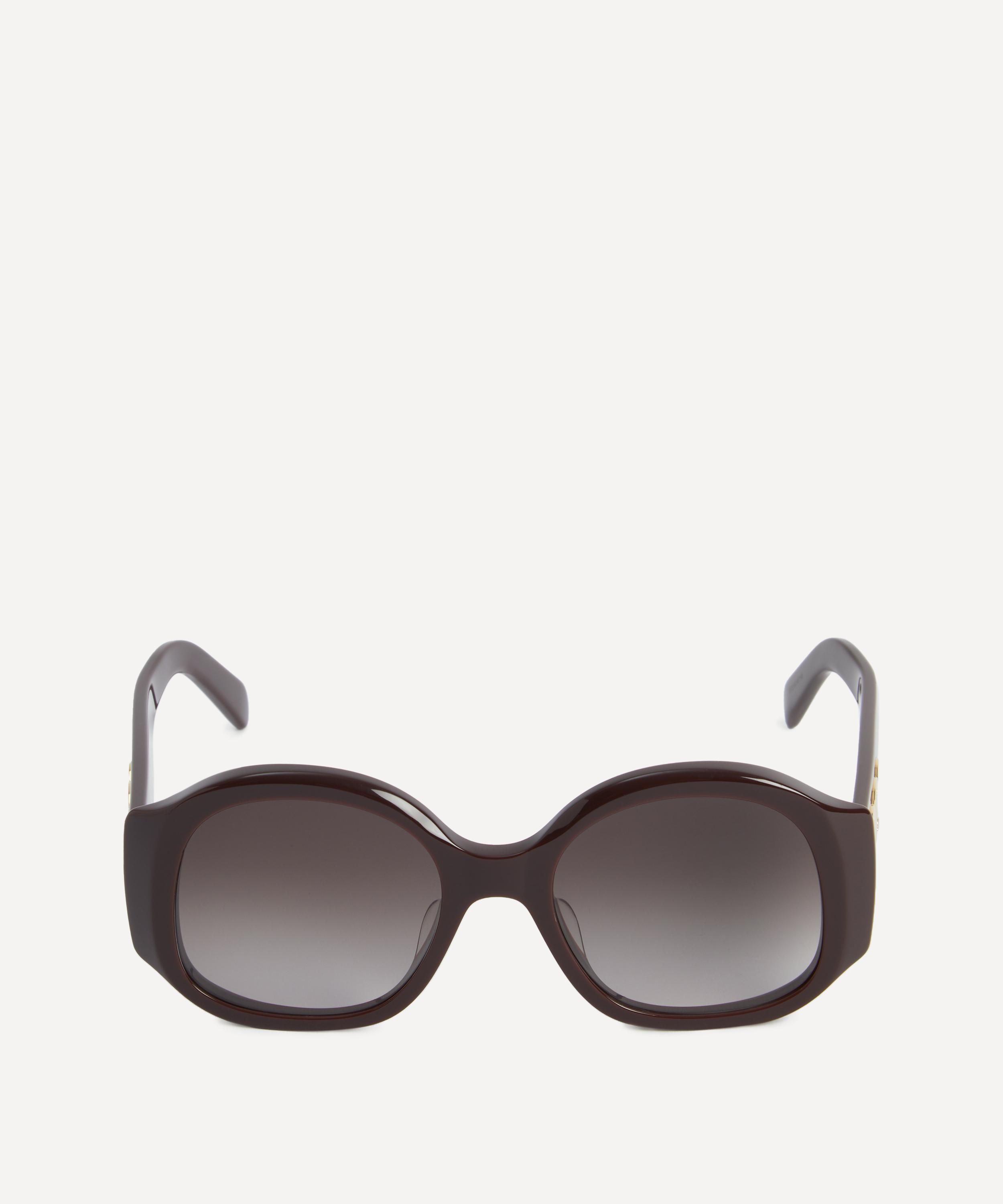 Celine - Triomphe Oversized Oval Sunglasses