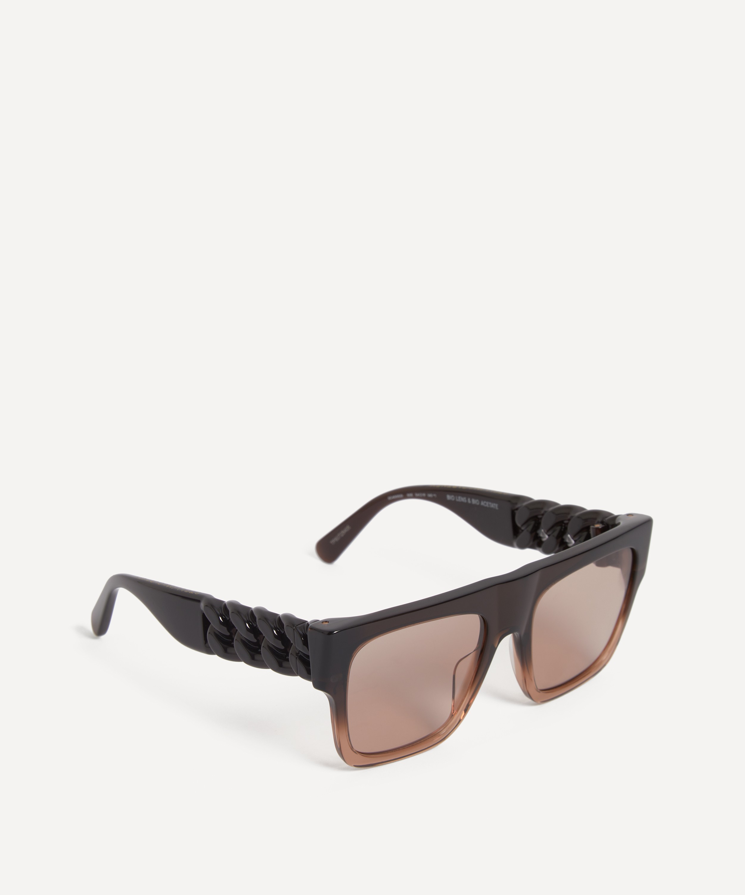 Stella McCartney - Square Two-Tone Acetate Sunglasses image number 1