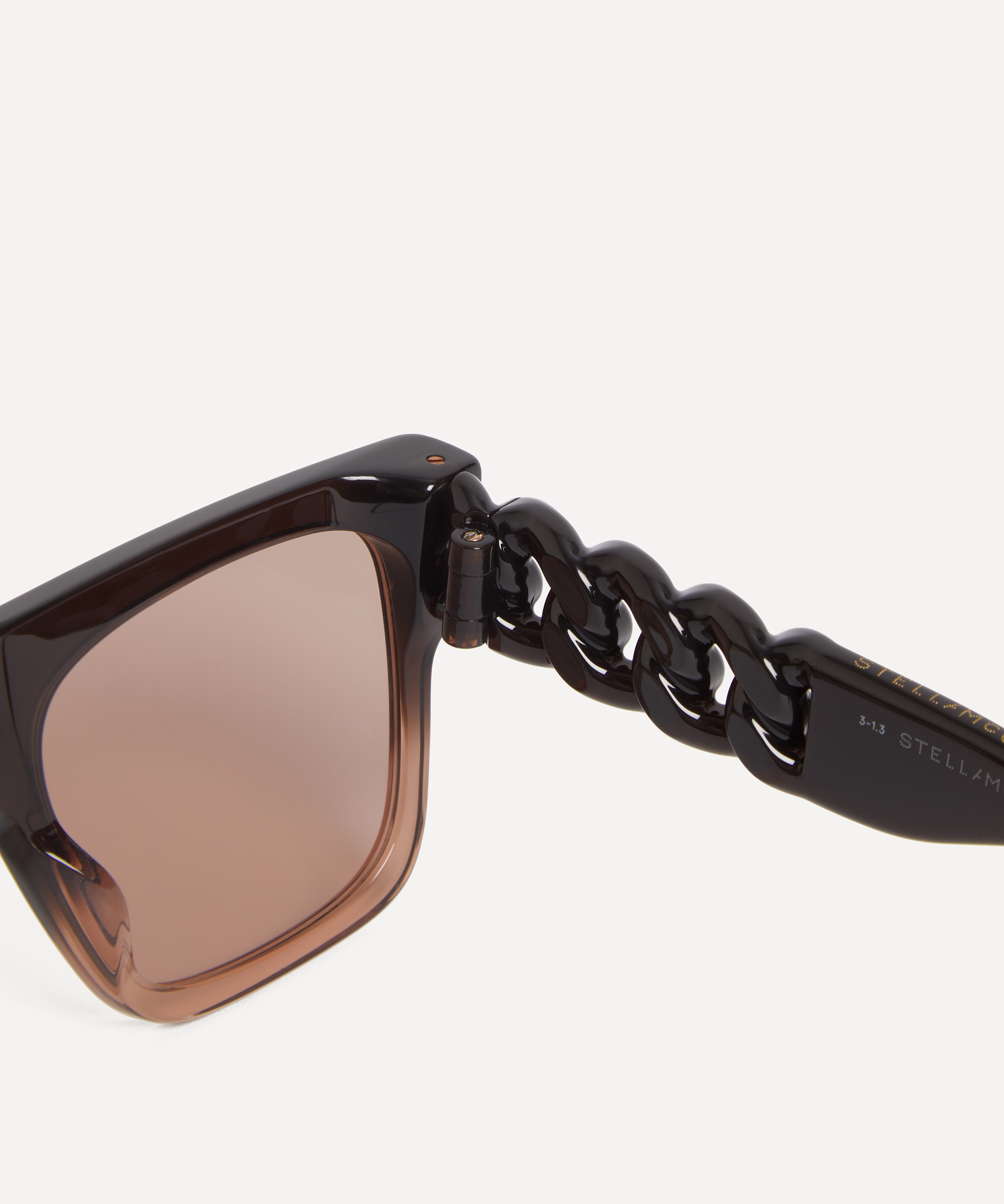 Stella McCartney - Square Two-Tone Acetate Sunglasses image number 2