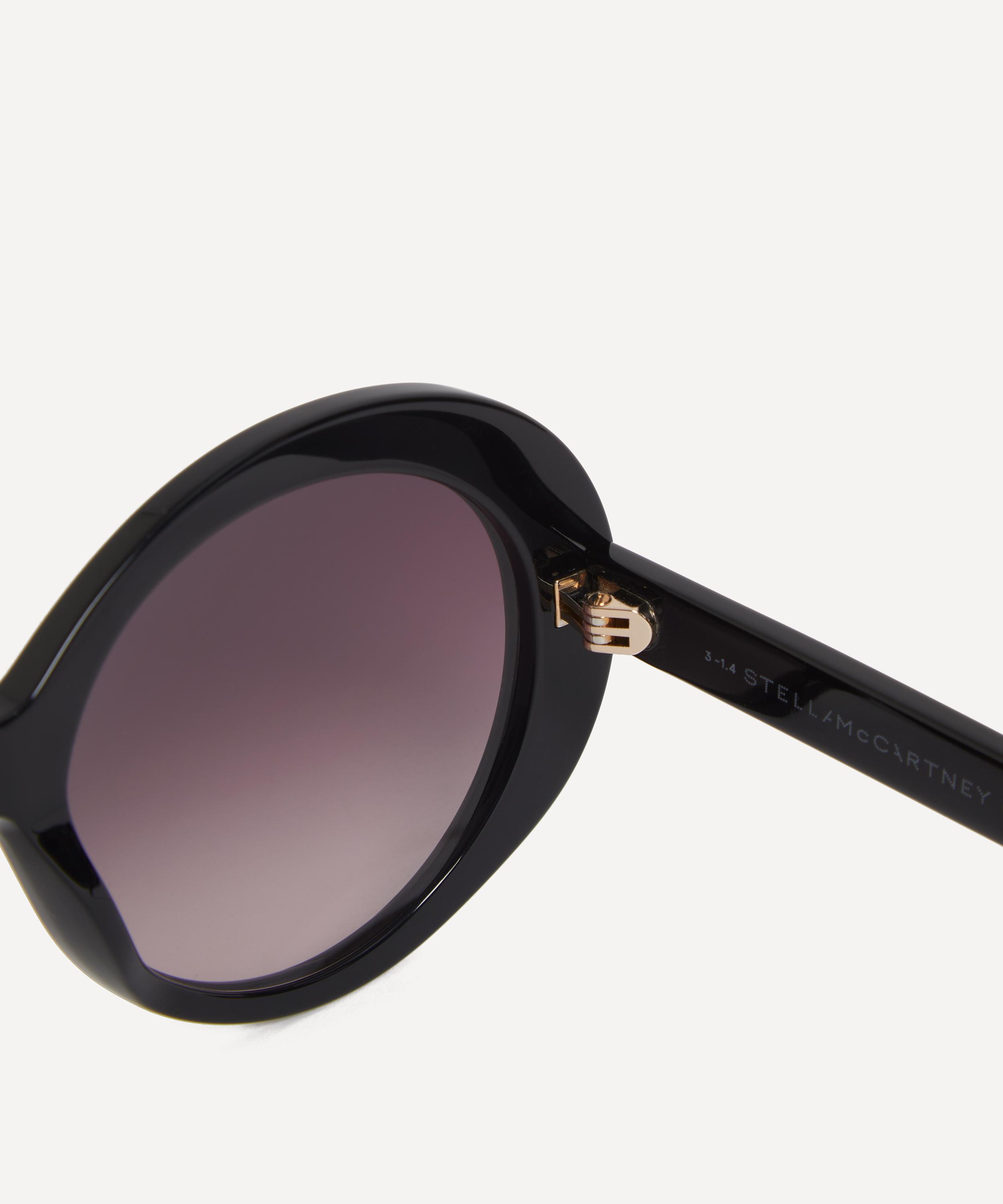 Stella McCartney - Oversized Round Acetate Sunglasses image number 2