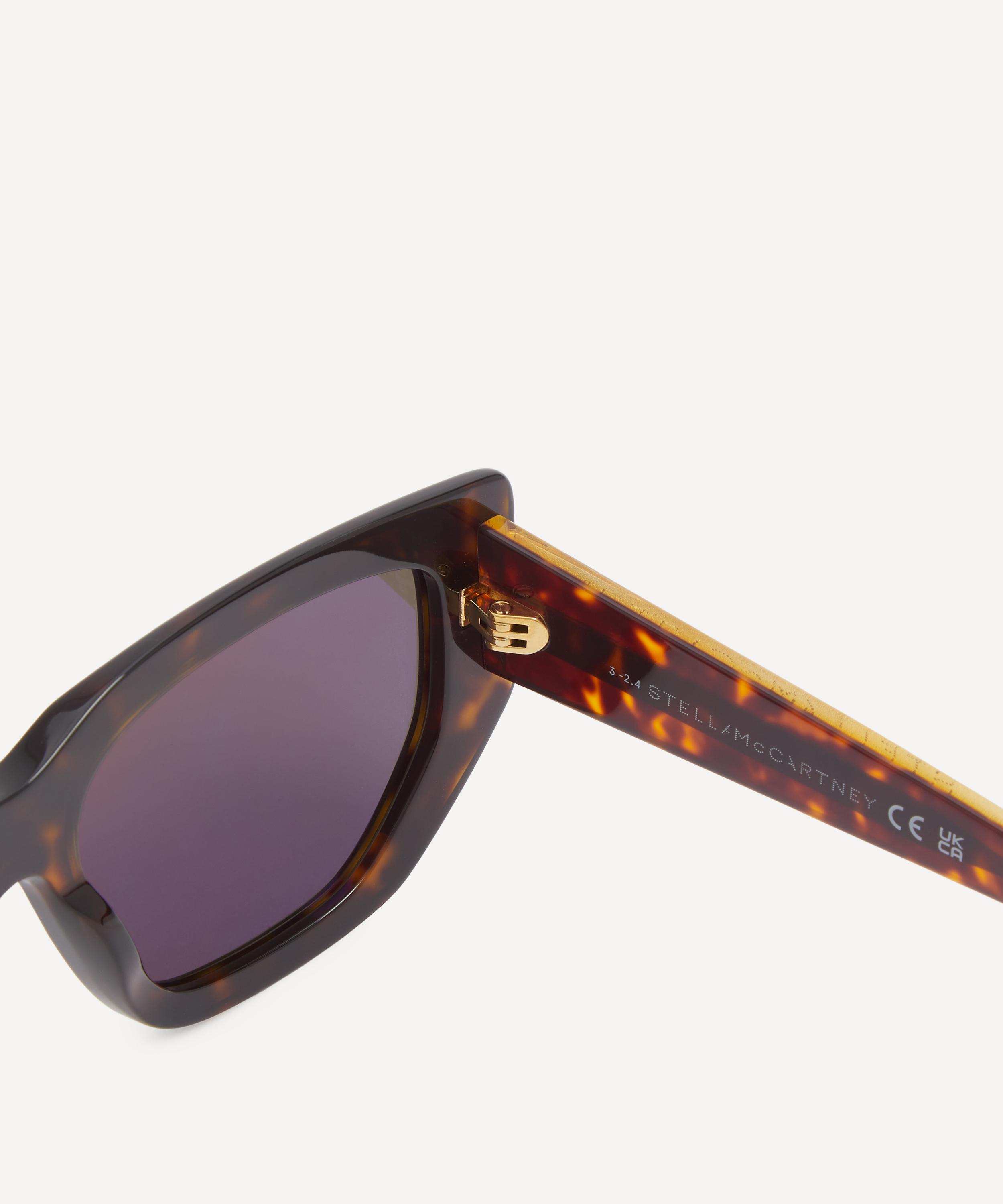 Stella McCartney - Rectangular Cat-Eye Sunglasses image number 2