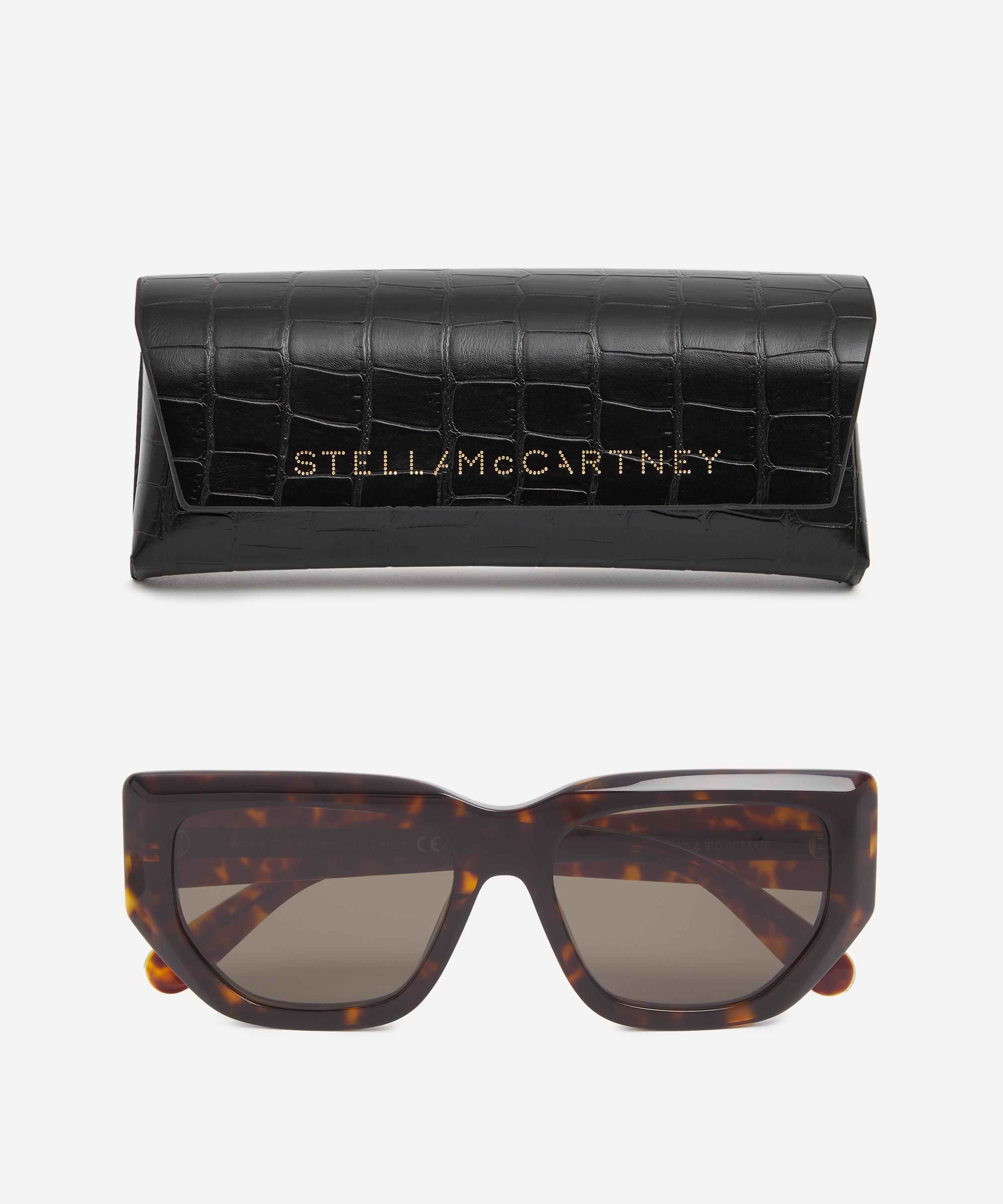 Stella McCartney - Rectangular Cat-Eye Sunglasses image number 3