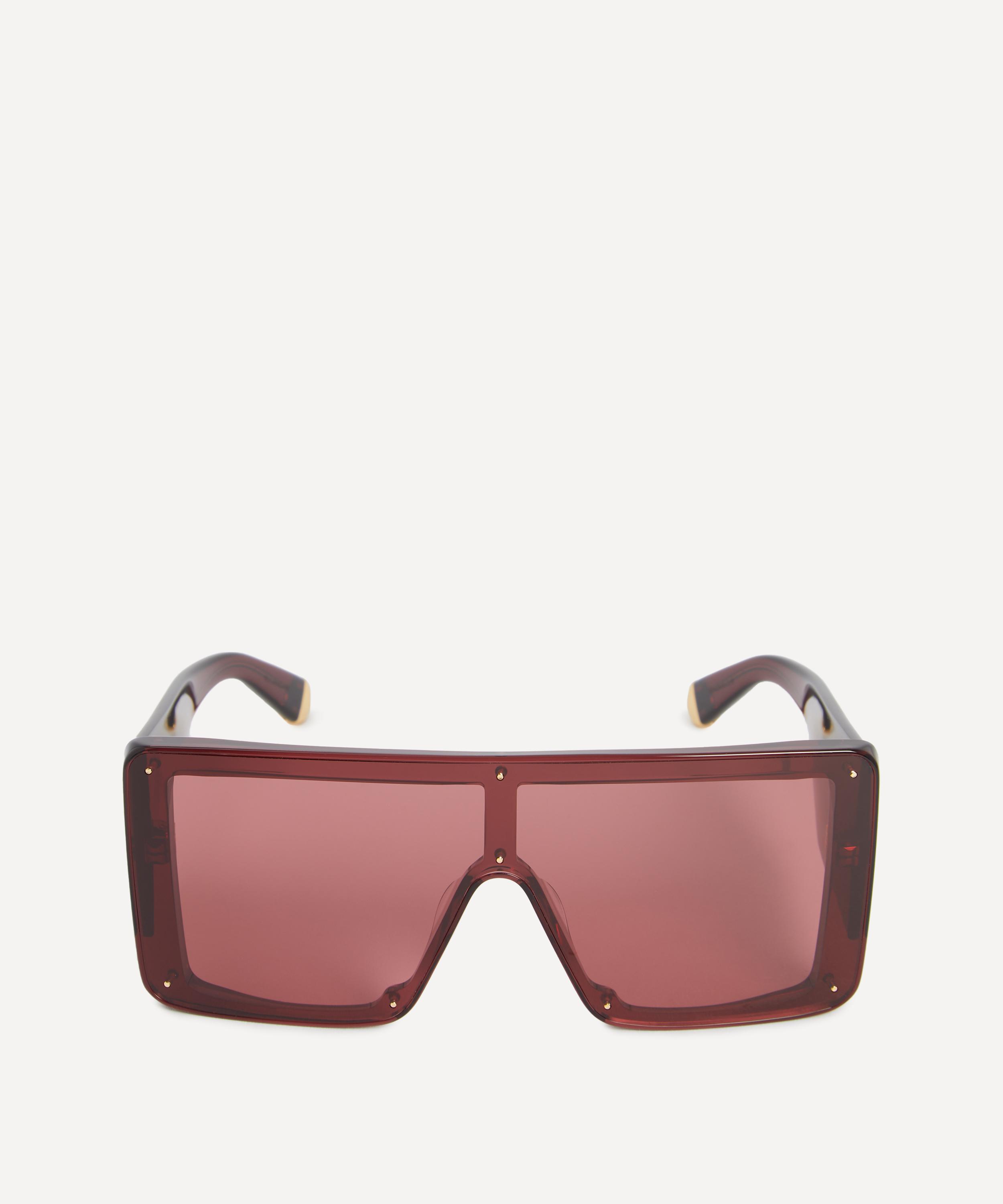 Stella McCartney - Translucent Square Acetate Sunglasses image number 0