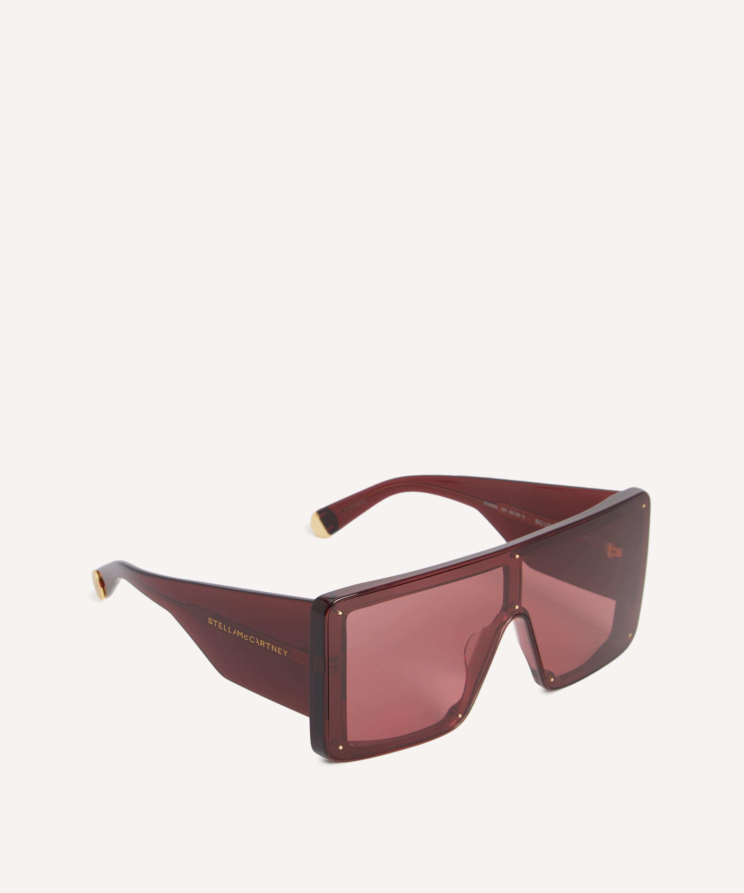 Stella McCartney - Translucent Square Acetate Sunglasses image number 1